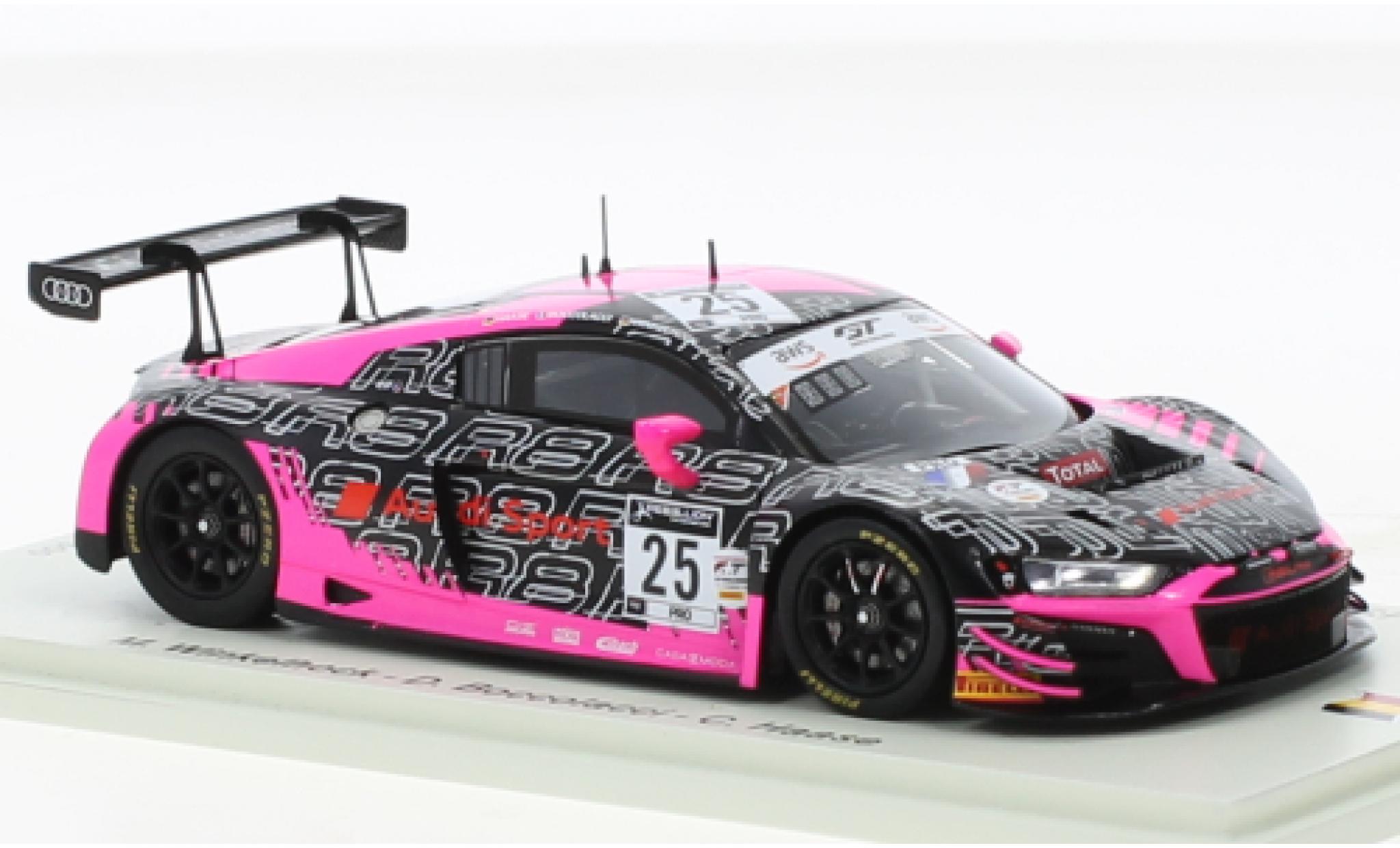 Audi R8 1/43 Spark LMS GT3 No.25 Sport Team Sainteloc Racing 24h Spa 2020 modelauto