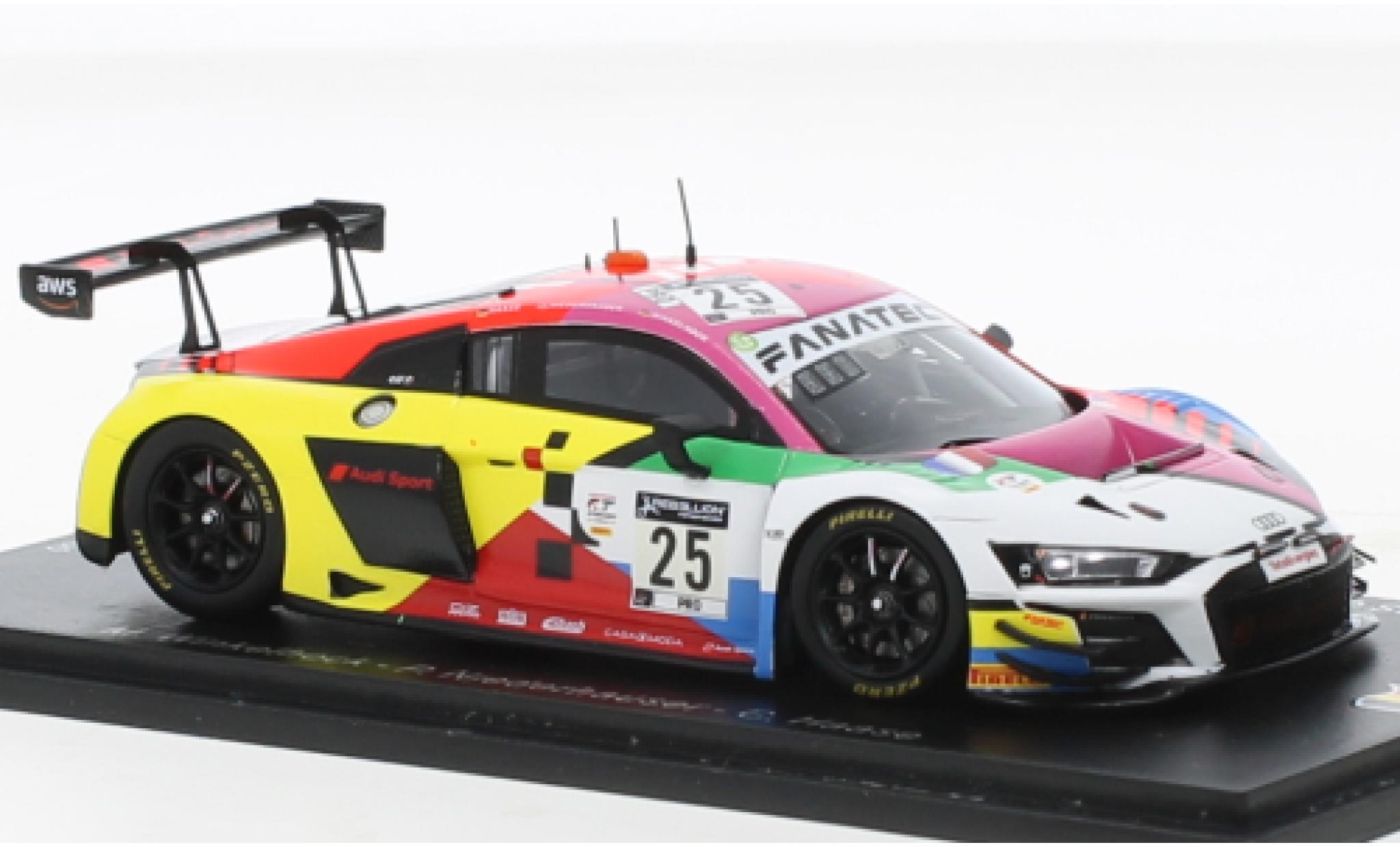 Audi R8 1/43 Spark LMS GT3 No.25 Sport Team Sainteloc Racing 24h Spa 2021 modelauto