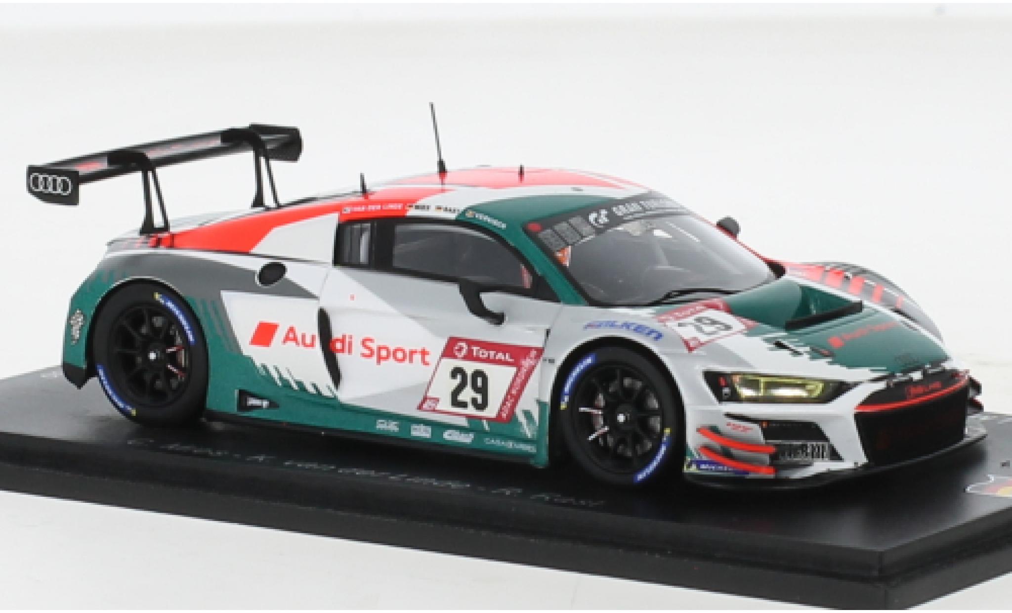 Audi R8 1/43 Spark LMS GT3 No.29 Sport Team Land 24h N&uuml;rburgring 2021 modelauto