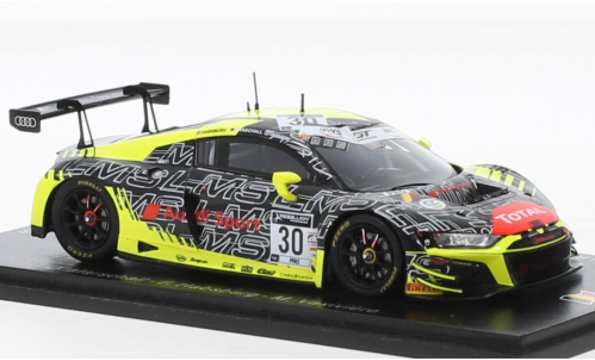 Audi R8 1/43 Spark LMS GT3 No.30 Sport Team WRT 24h Spa 2020 modelauto