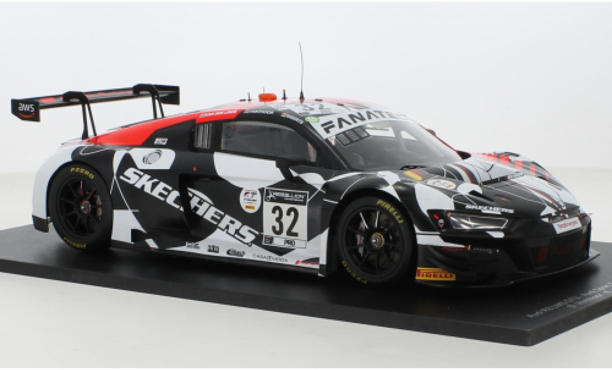 Audi R8 1/43 Spark LMS GT3 No.32 Sport Team WRT 24h Spa 2021 modelauto