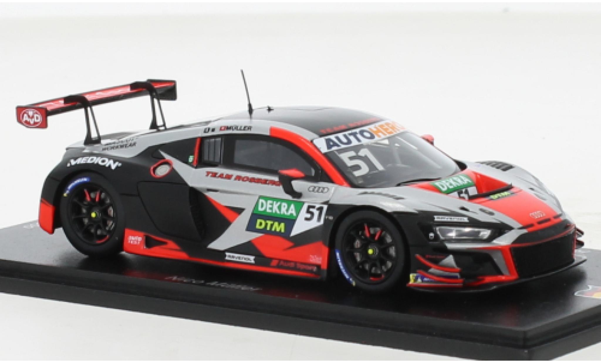Audi R8 1/43 Spark LMS GT3 No.51 Team Rosberg DTM 2021 modelauto