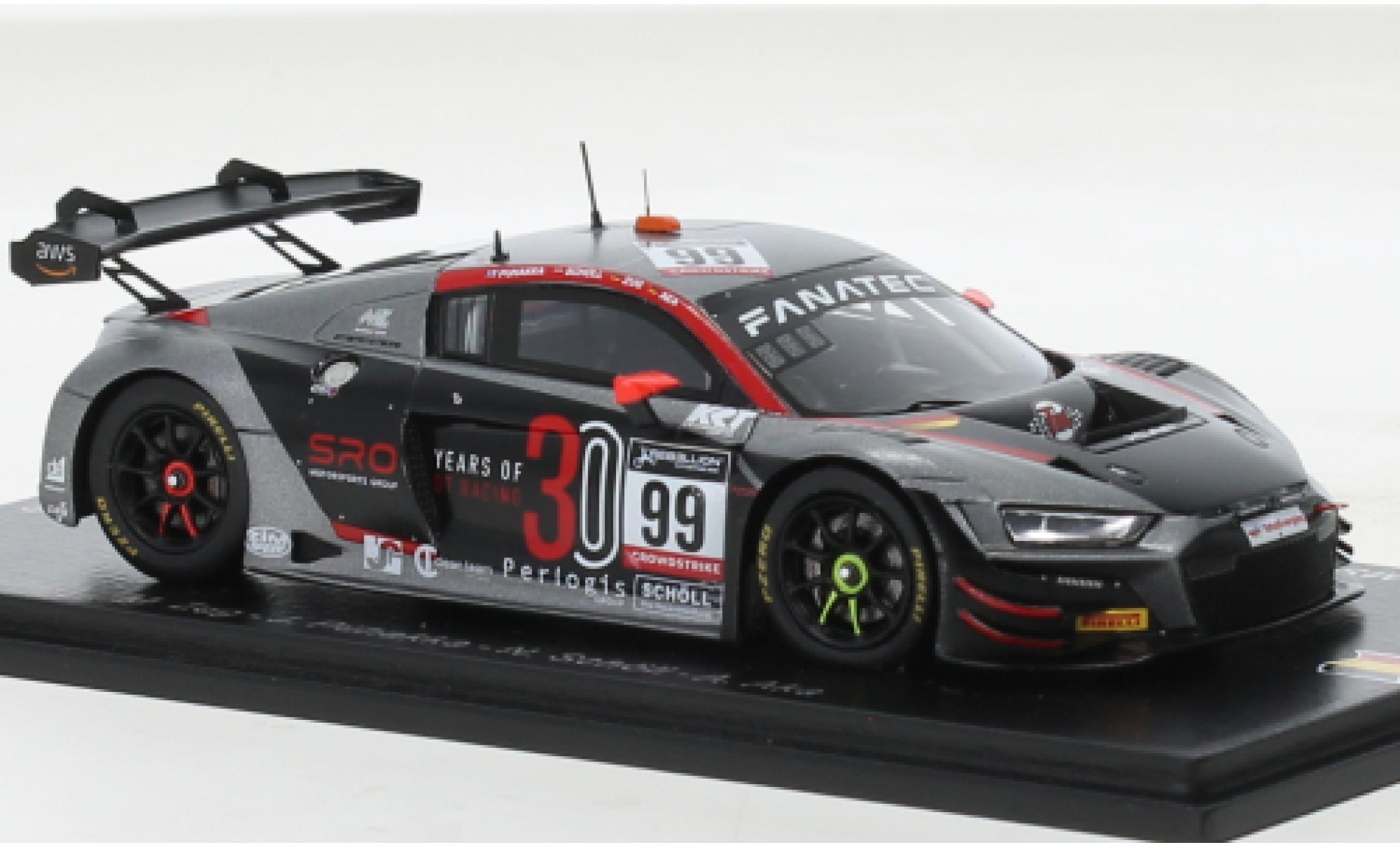 Audi R8 1/43 Spark LMS GT3 No.99 Attempto Racing 24h Spa 2022 modelauto