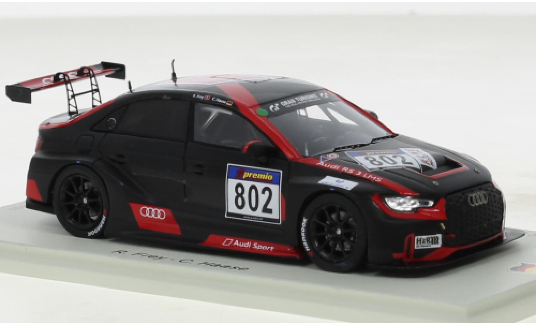 Audi RS3 1/43 Spark LMS TCR No.802 VLN 2016 modelauto