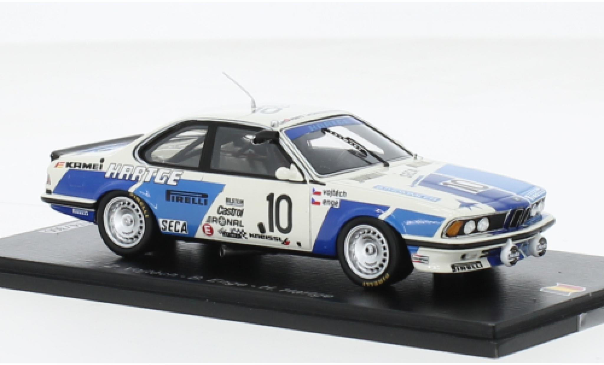 Bmw 635 1/43 Spark CSi No.10 24h Spa 1983 modelauto