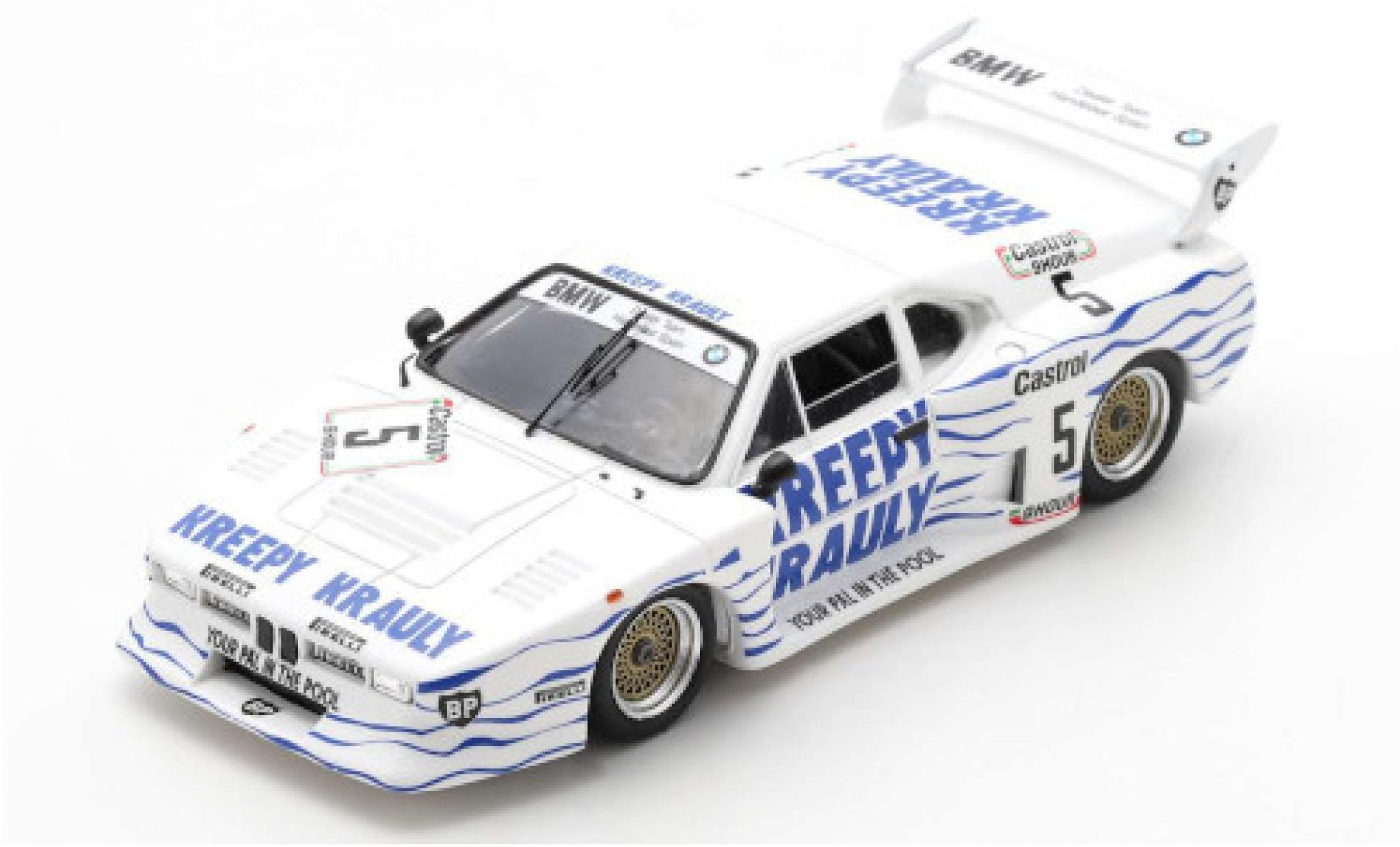 Bmw M1 1/43 Spark Gr.5 No.5 Kreepy Krauly 9h Kyalami 1982 modelauto