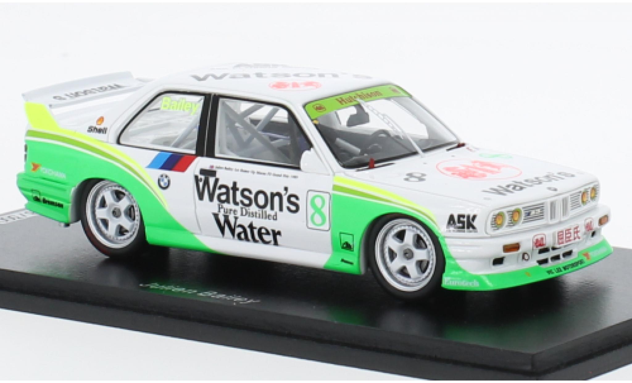 Bmw M3 1/43 Spark (E30) No.8 Watsons Macau Guia Race 1990 modelauto