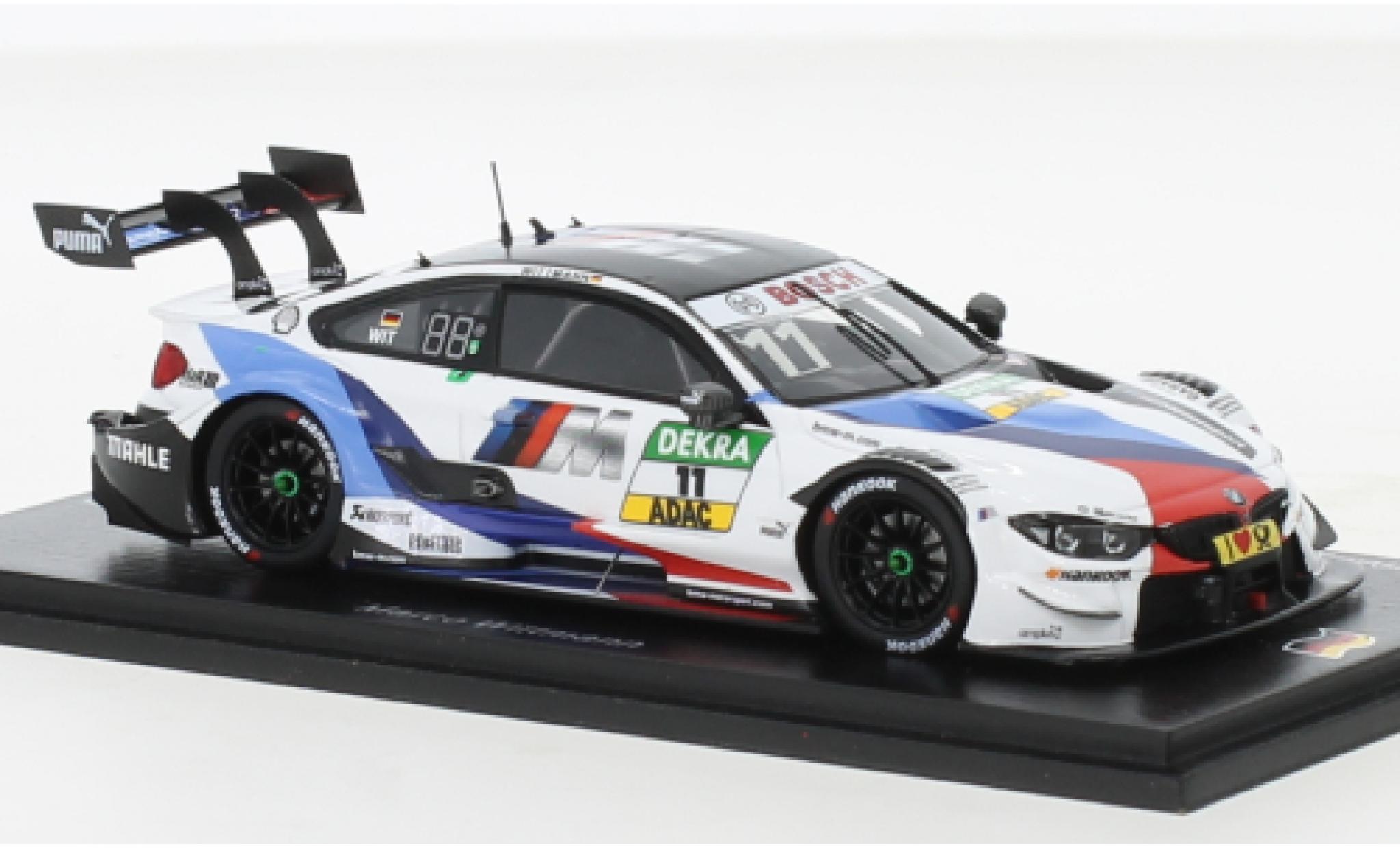 Bmw M4 1/43 Spark DTM No.11 Team RMG Driving Experience DTM Hockenheim 2018 modelauto