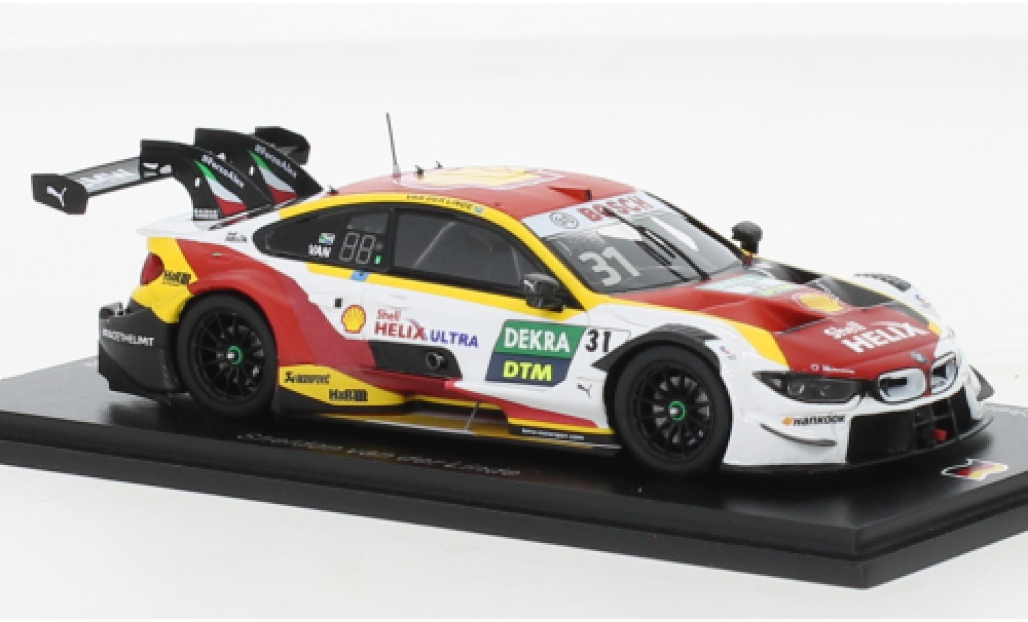 Bmw M4 1/43 Spark DTM No.31 Team RBM S DTM Hockenheim 2020 modelauto