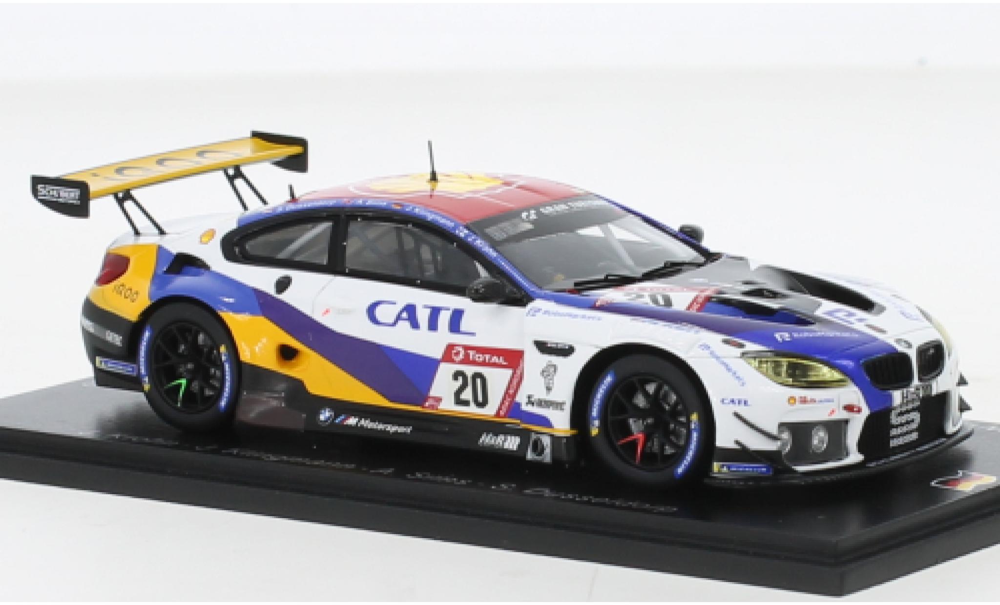 Bmw M6 1/43 Spark GT3 No.20 Schubert Motorsport CATL 24h Nuerburgring 2021 modelauto