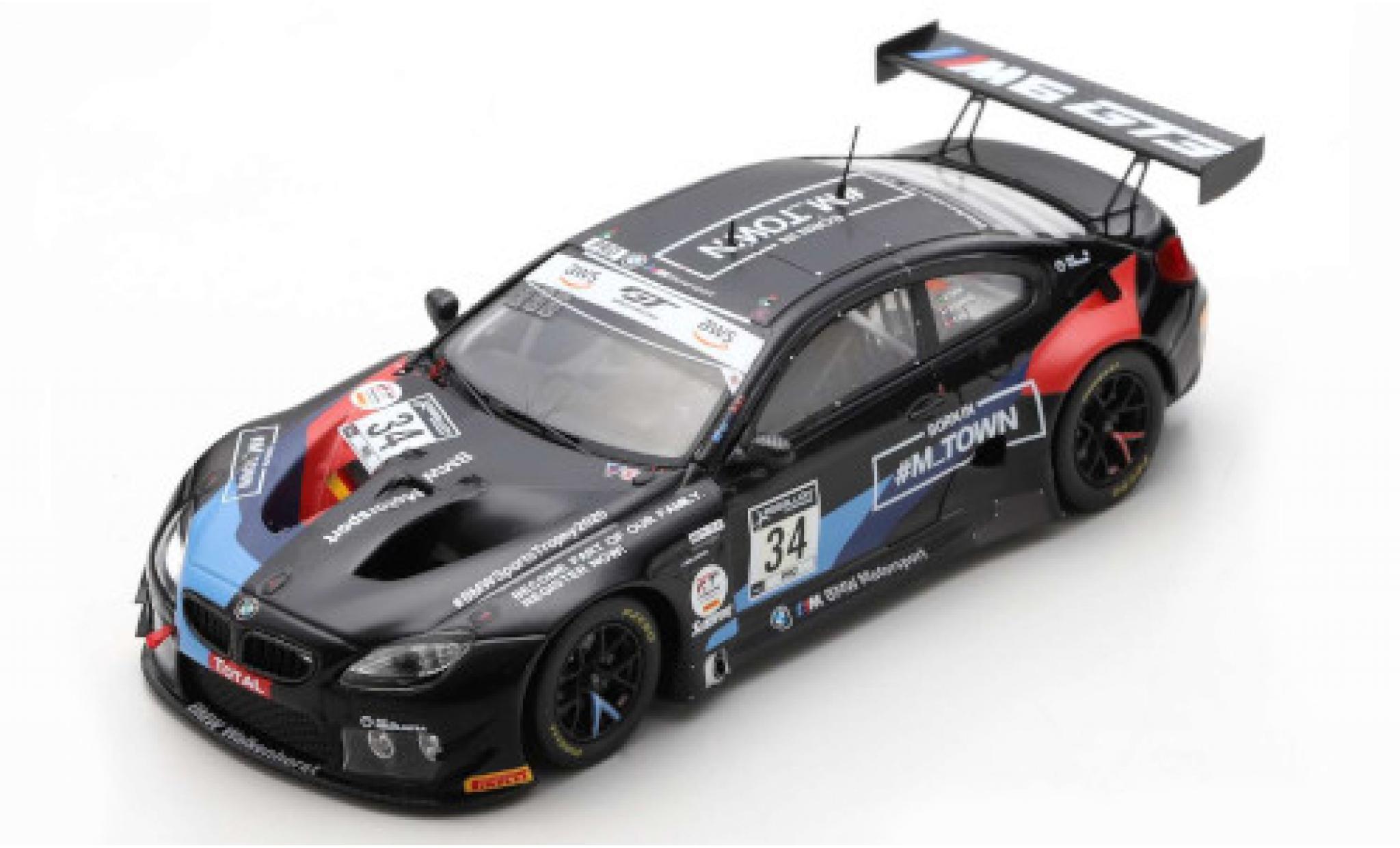 Bmw M6 1/18 Spark GT3 No.34 Walkenhorst Motorsport 24h Spa 2020 modelauto