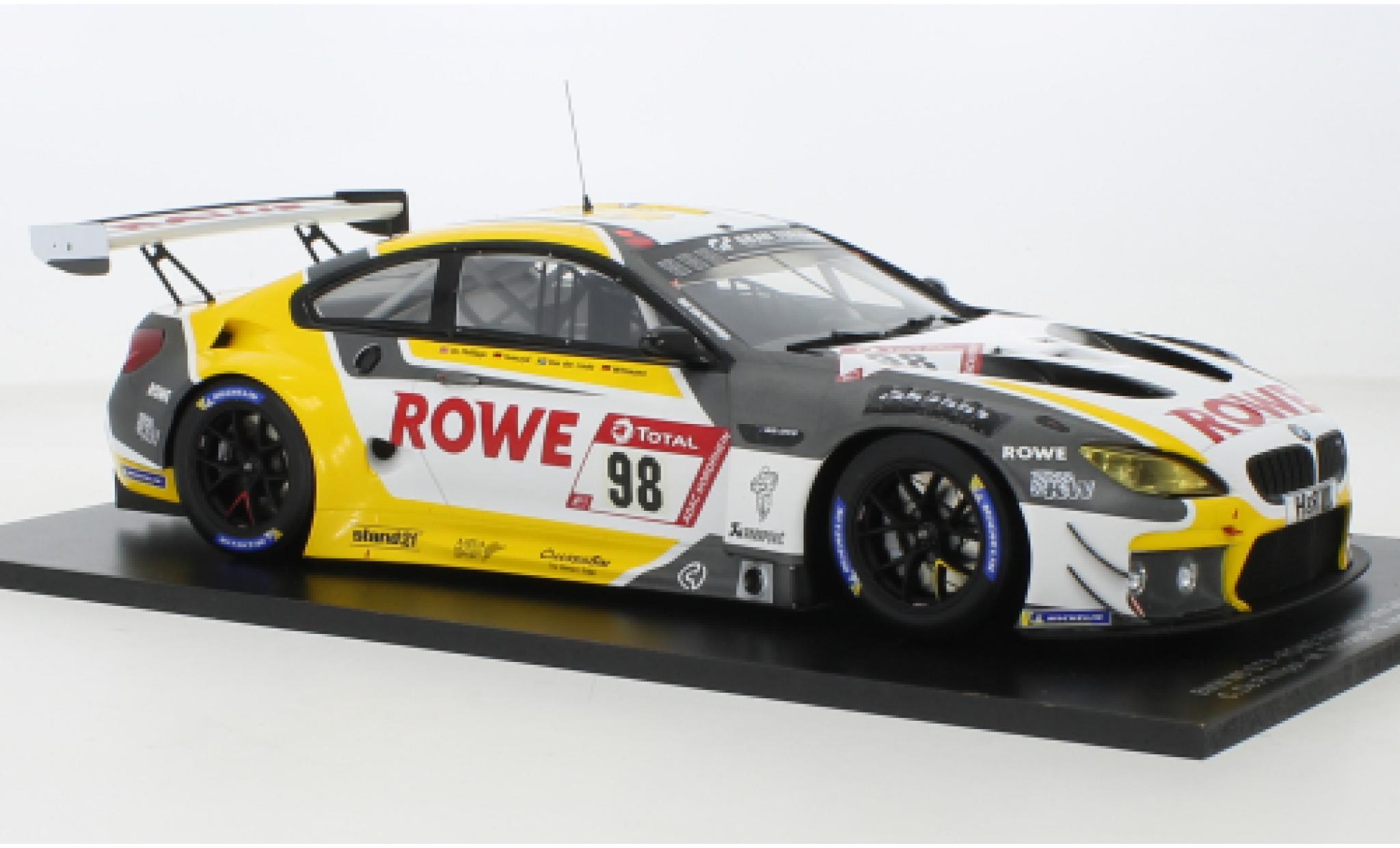 Bmw M6 1/43 Spark GT3 No.98 Rowe Racing ROWE 24h N&uuml;rburgring 2021 modelauto