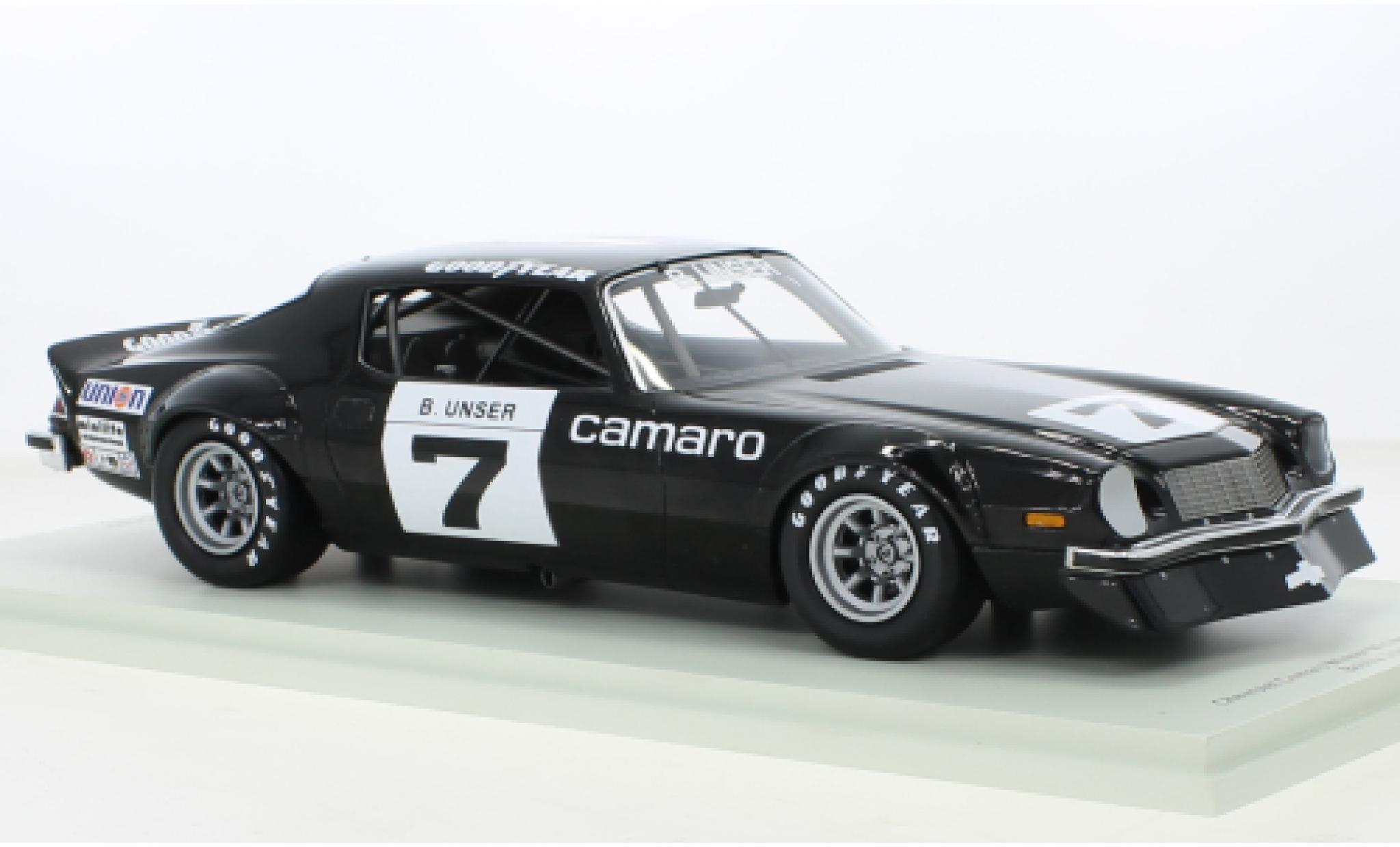 Chevrolet Camaro 1/18 Spark No.7 IROC Michigan 1974 modelauto