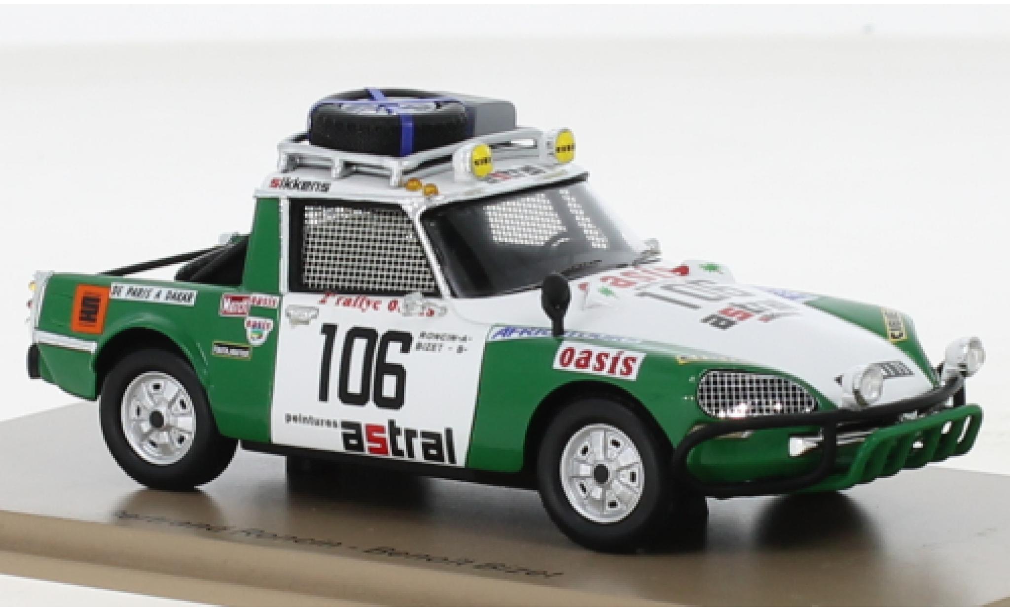 Citroen DS 1/43 Spark No.106 Rallye Paris Dakar 1980 modelauto