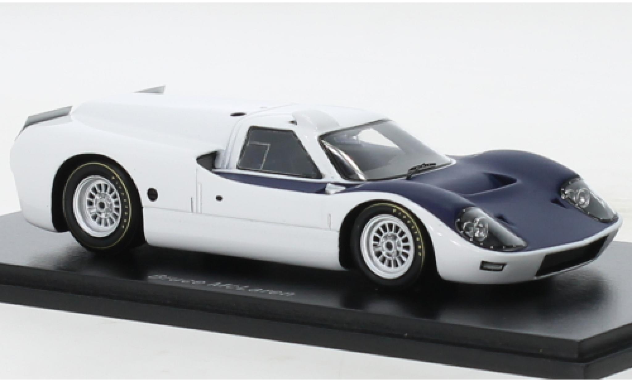 Ford GT40 1/43 Spark J RHD Test Day Daytona 1967 modelauto
