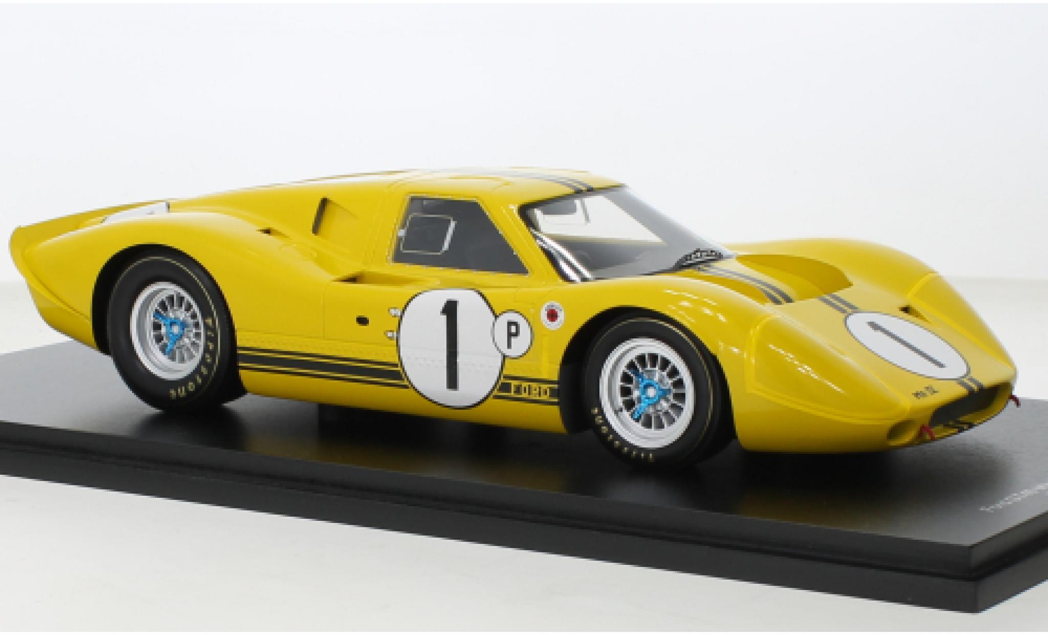 Ford GT40 1/43 Spark Mk IV RHD No.1 12h Sebring 1967 modelauto