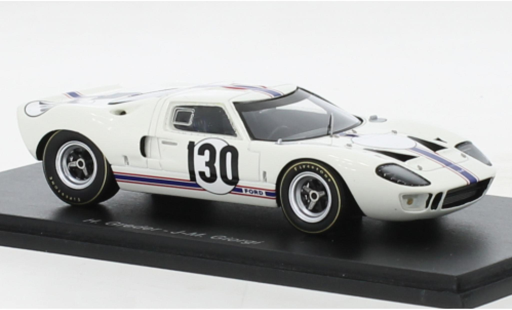 Ford GT40 1/43 Spark RHD No.130 Targa Florio 1967 modelauto