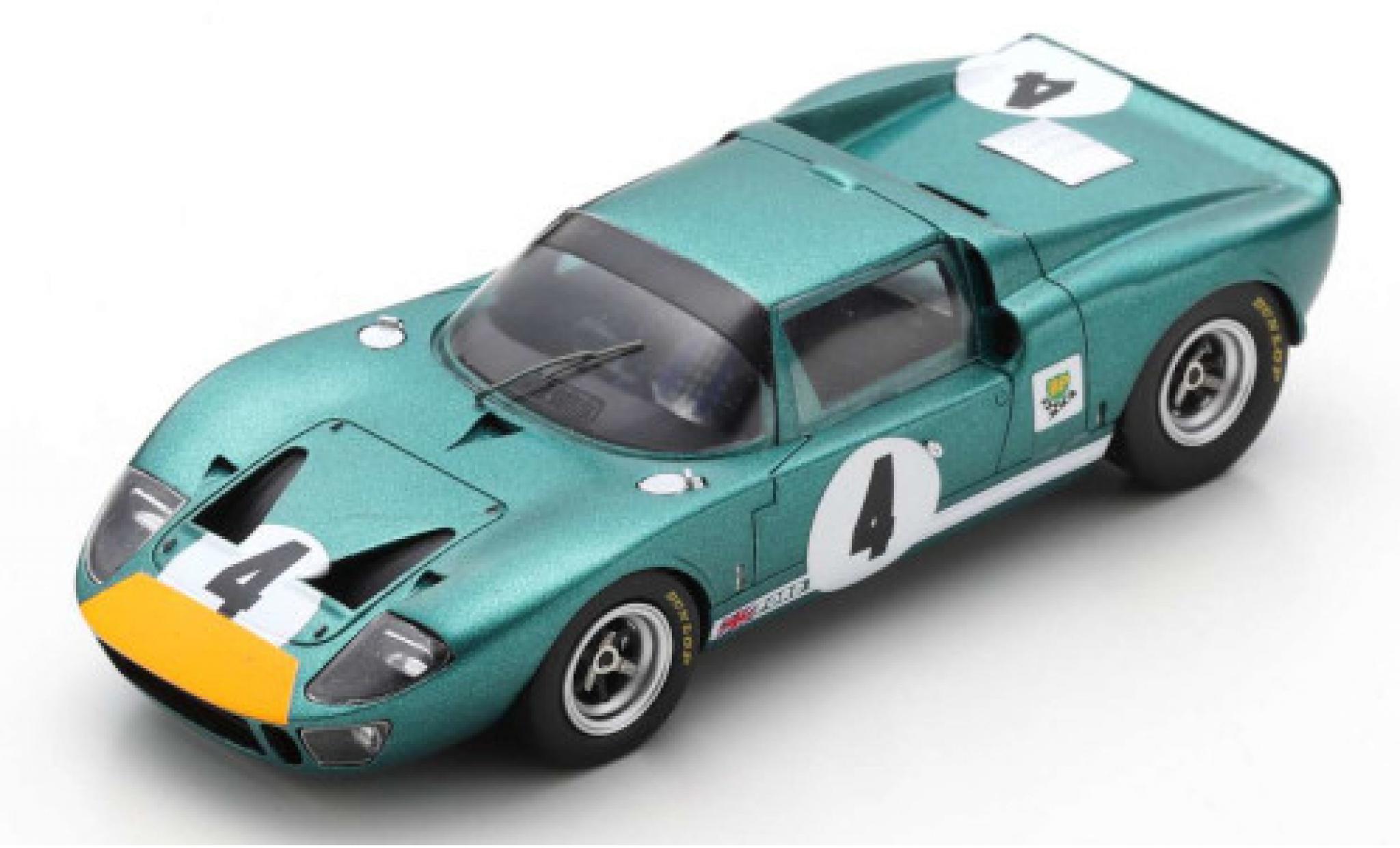 Ford GT40 1/43 Spark RHD No.4 1000 Km Spa 1967 modelauto