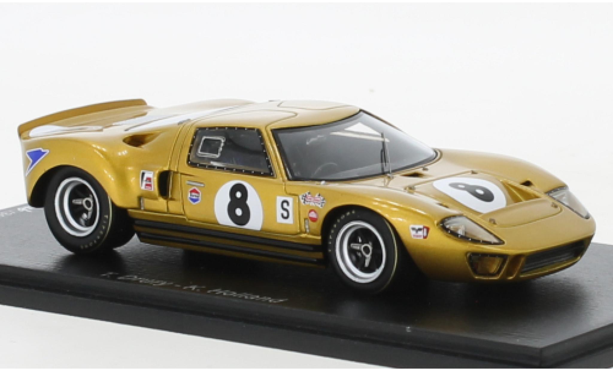 Ford GT40 1/43 Spark RHD No.8 6h BOAC 1968 modelauto