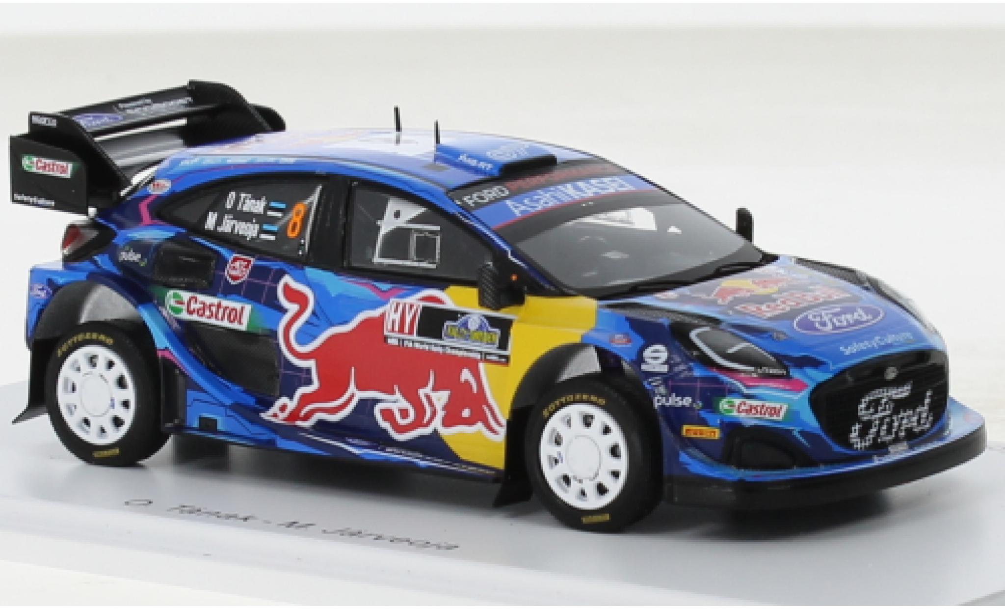 Ford Puma 1/43 Spark Rally 1 No.8 M-Sport World Rally Team Rallye WM Rallye Su&egrave;de 2023 modelauto