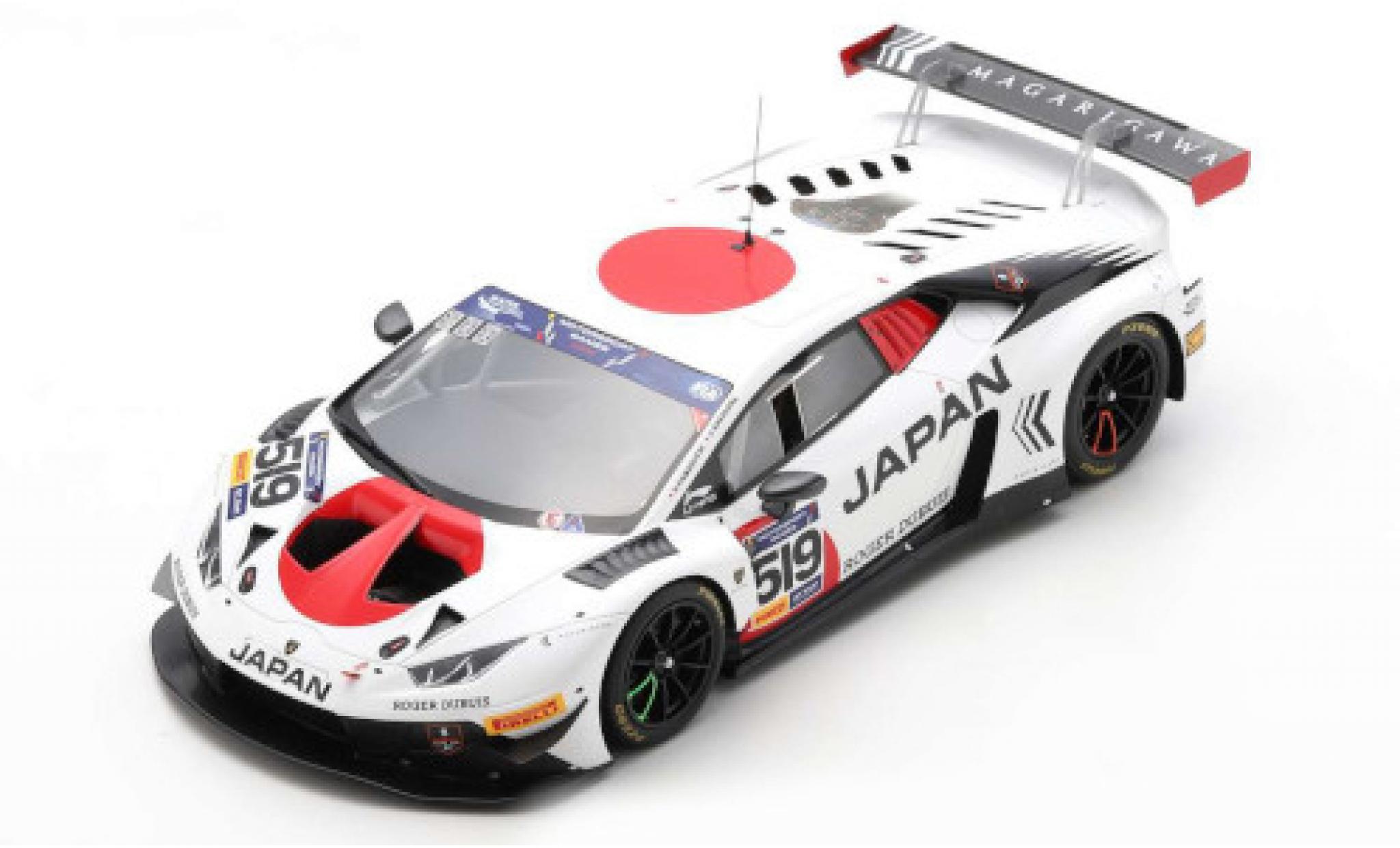Lamborghini Huracan 1/18 Spark GT3 Evo No.519 Team Japan FIA Motorsport Games GT Cup Vallelunga 2019 modelauto