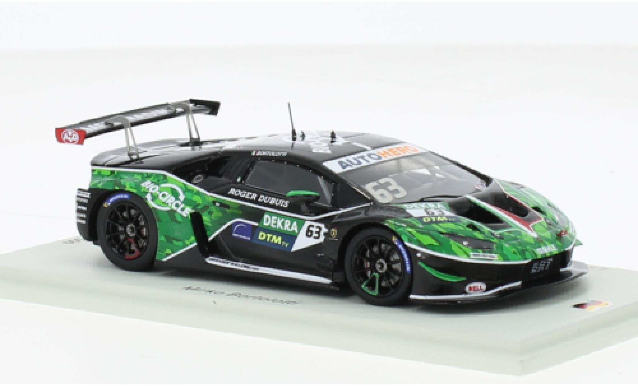 Lamborghini Huracan 1/43 Spark GT3 Evo No.63 GRT Grasser Racing Team DTM 2022 modelauto