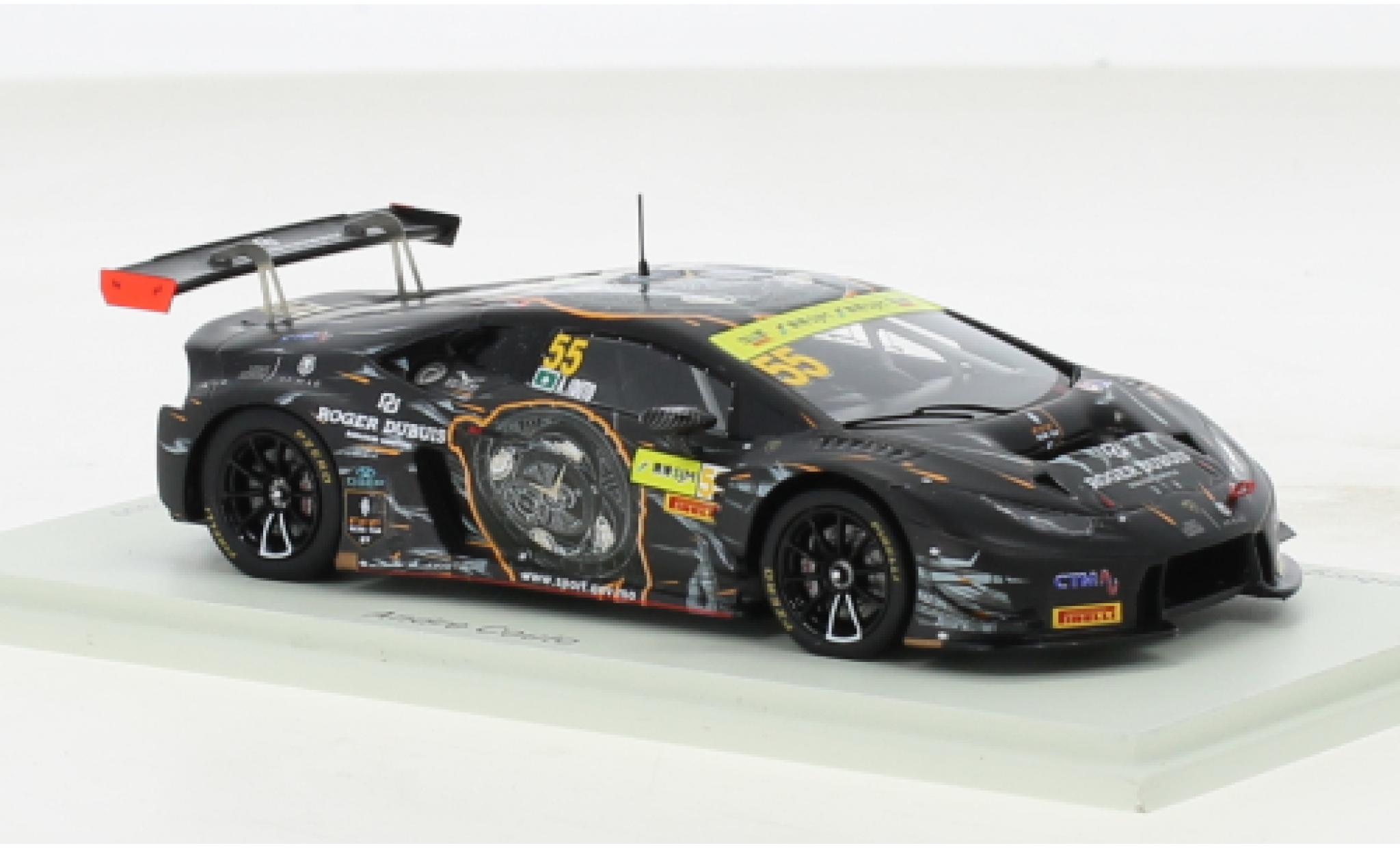 Lamborghini Huracan 1/43 Spark GT3 No.55 FFF Racing Fia GT World Cup Macau 2016 modelauto