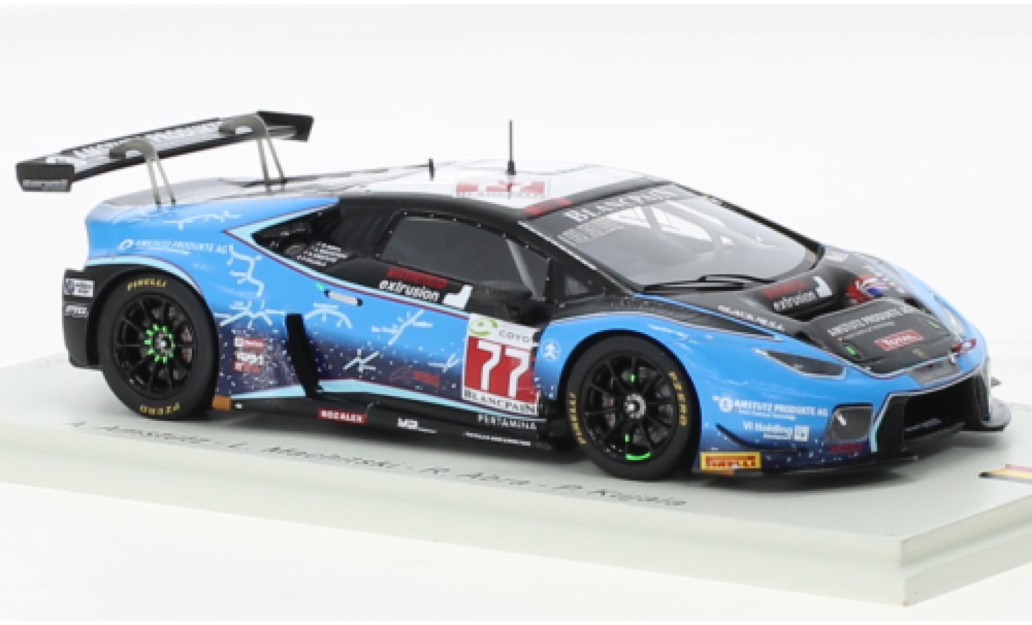 Lamborghini Huracan 1/43 Spark GT3 No.77 Barwell Motorsport 24h Spa 2018 modelauto