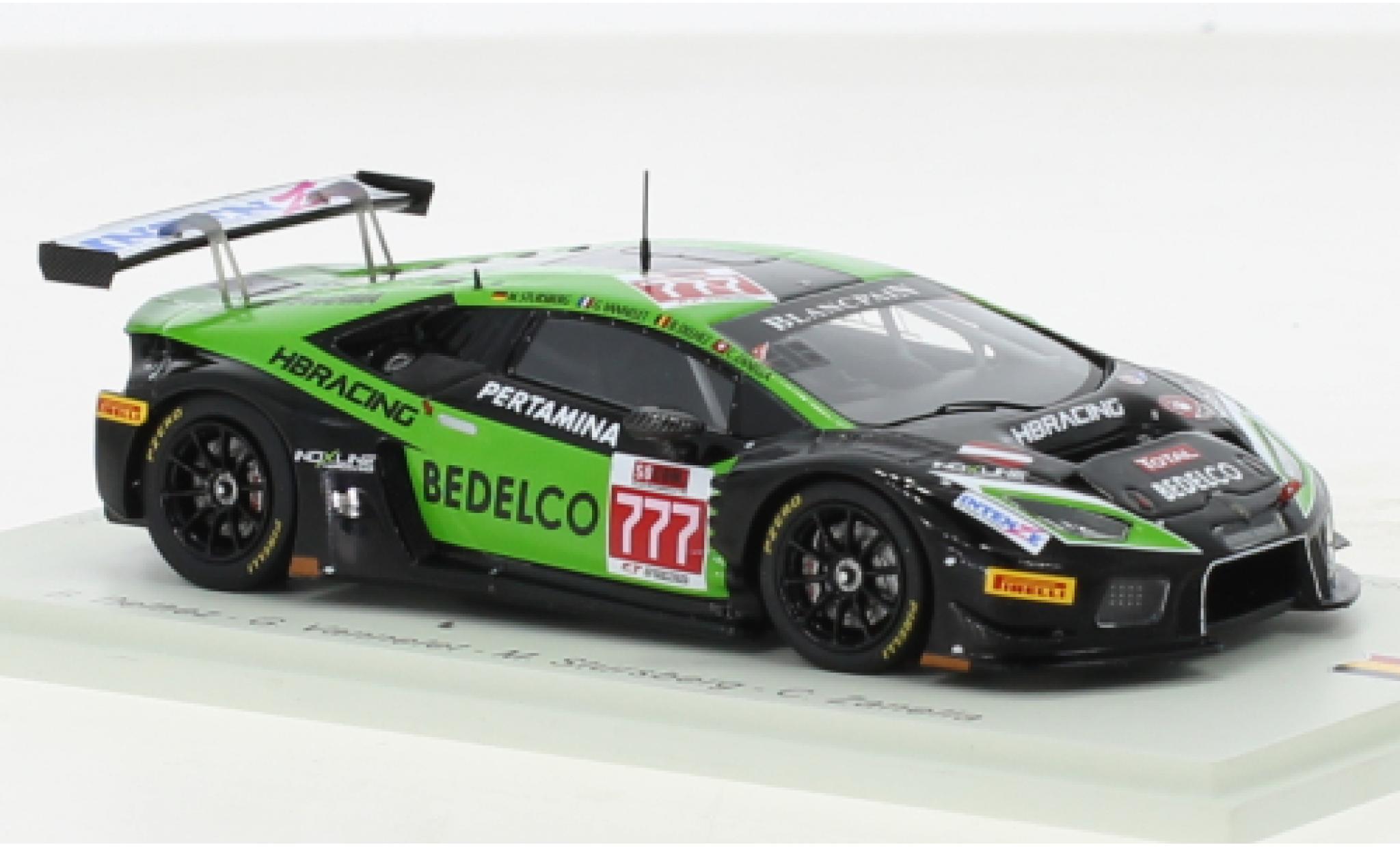 Lamborghini Huracan 1/43 Spark GT3 No.777 Team HB Racing 24h Spa 2017 modelauto