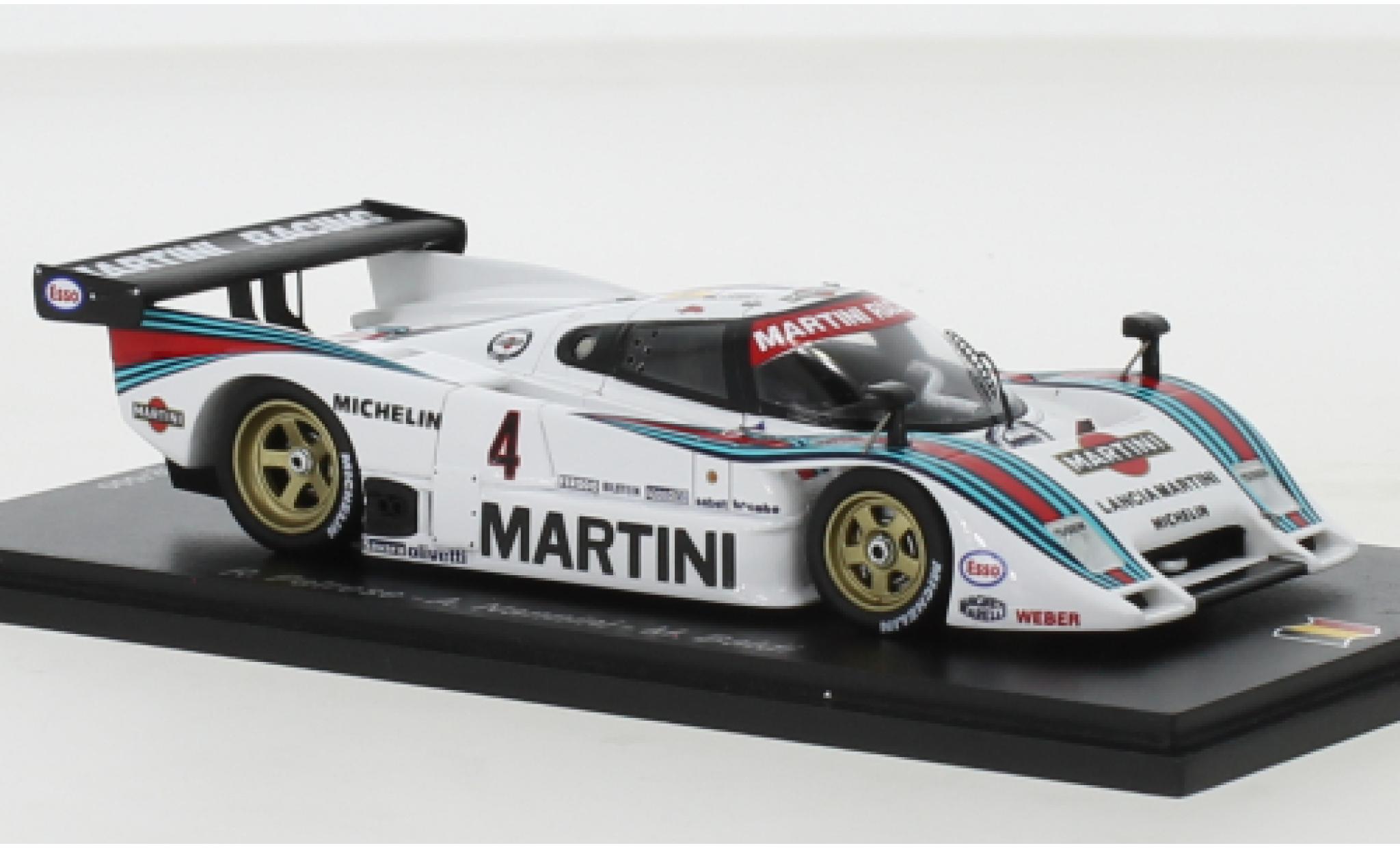 Lancia LC2 1/43 Spark No.4 Martini Martini 1000 Km Spa 1985 modelauto