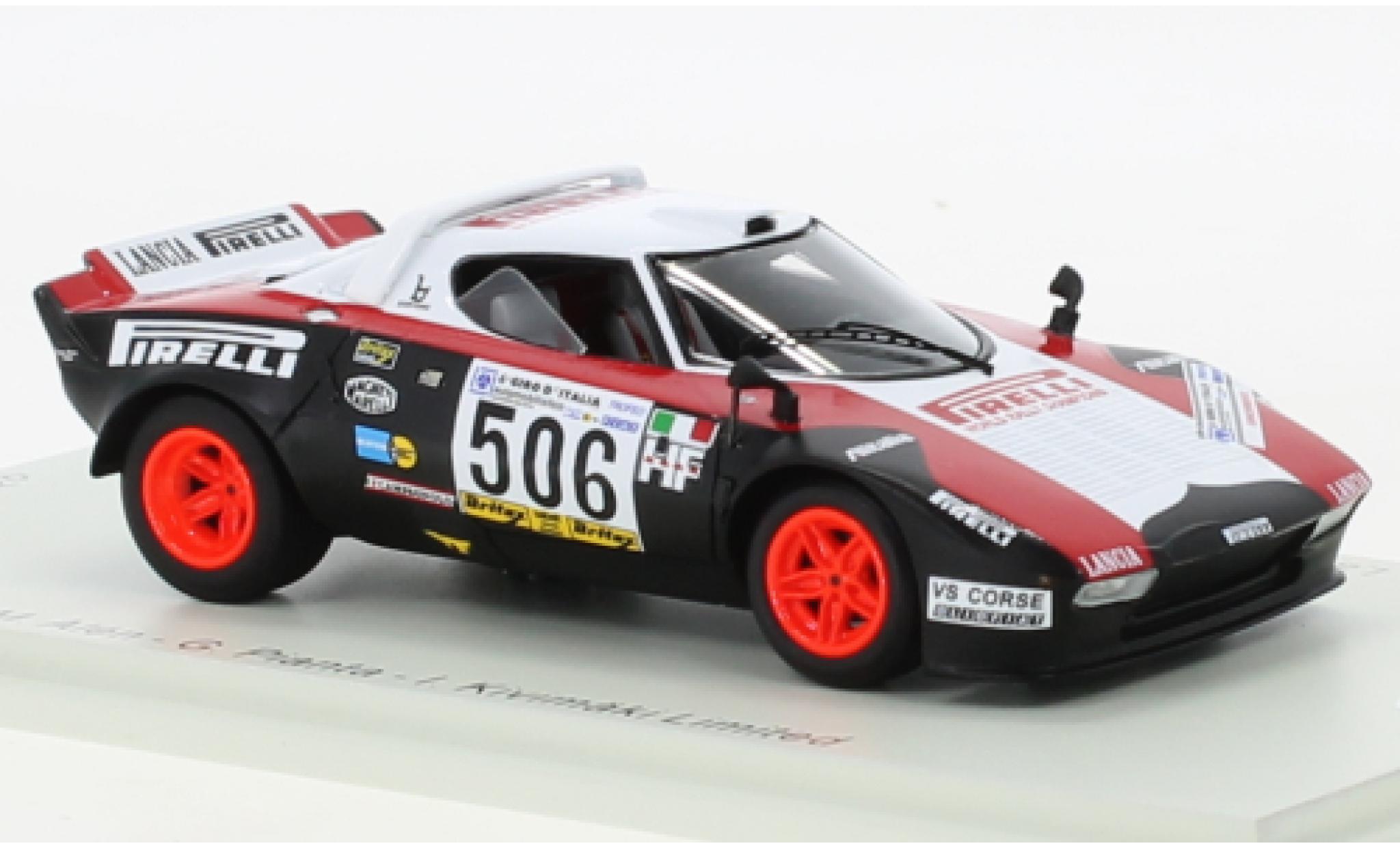 Lancia Stratos 1/43 Spark No.506 Giro de Italia 1978 modelauto