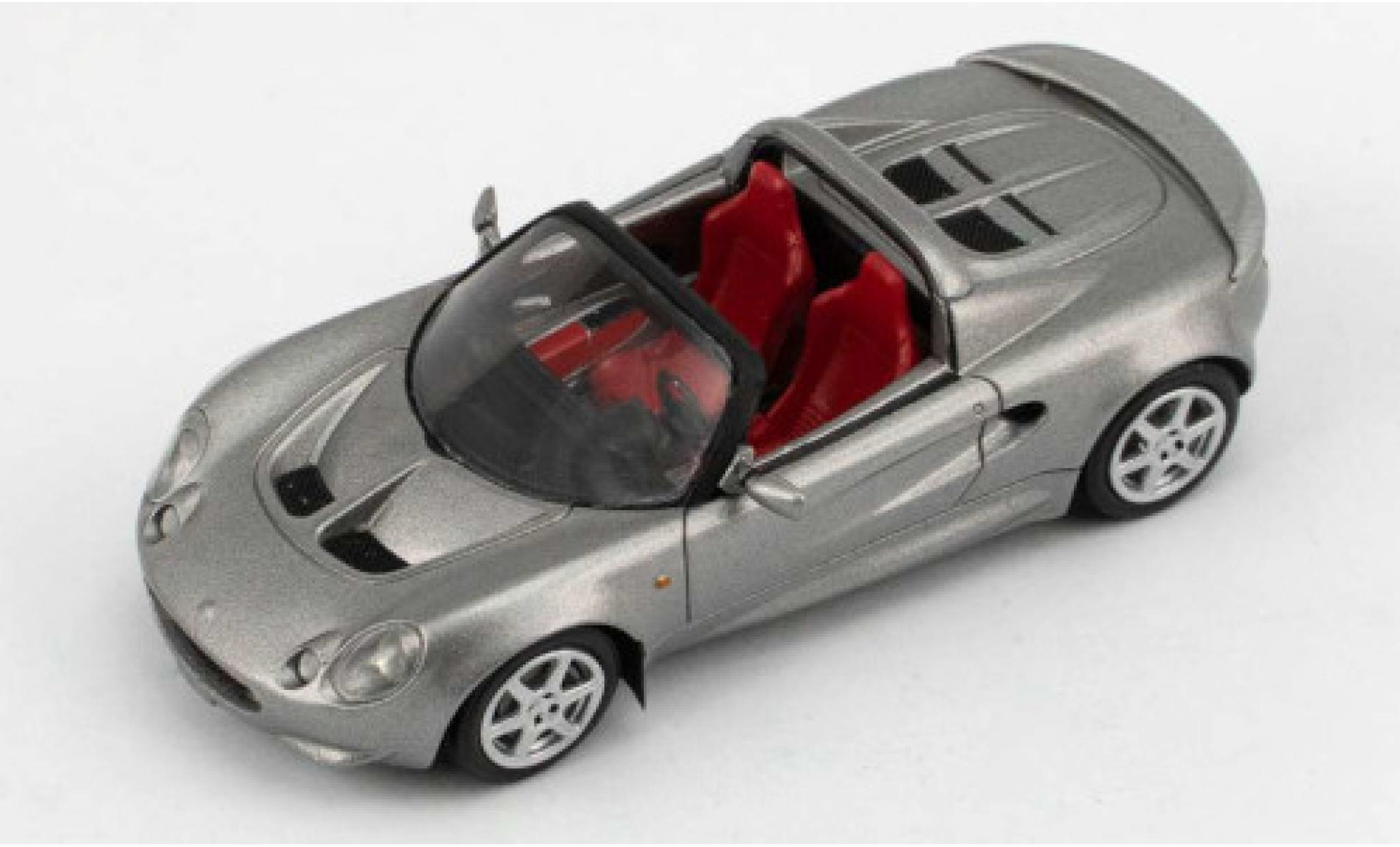 Lotus Elise 1/43 Spark 111S metallic grijs 1999 modelauto