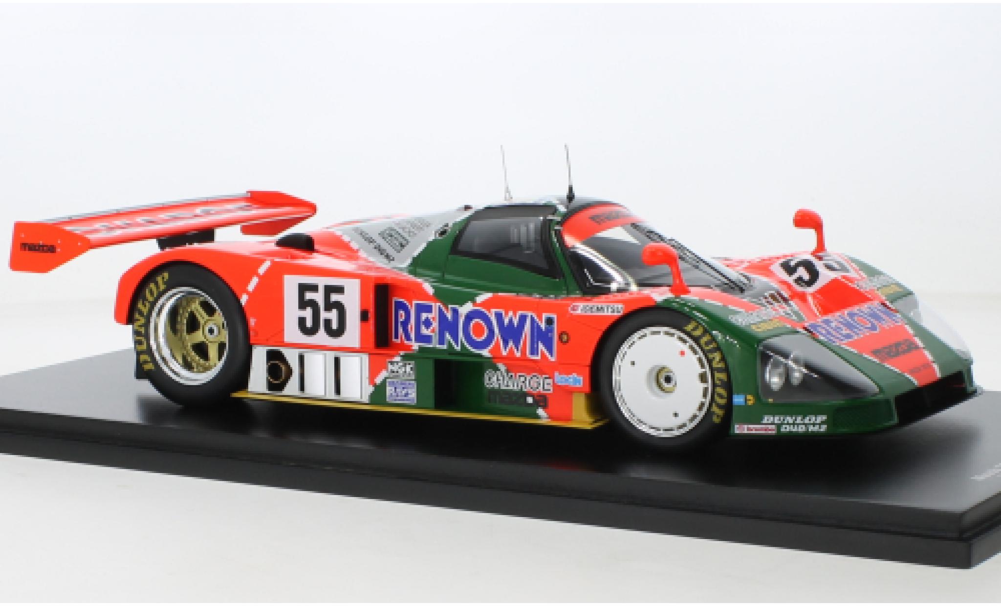 Mazda 787B 1/18 Spark No.55 speed Co. Ltd. Renown 24h Le Mans 1991 modelauto