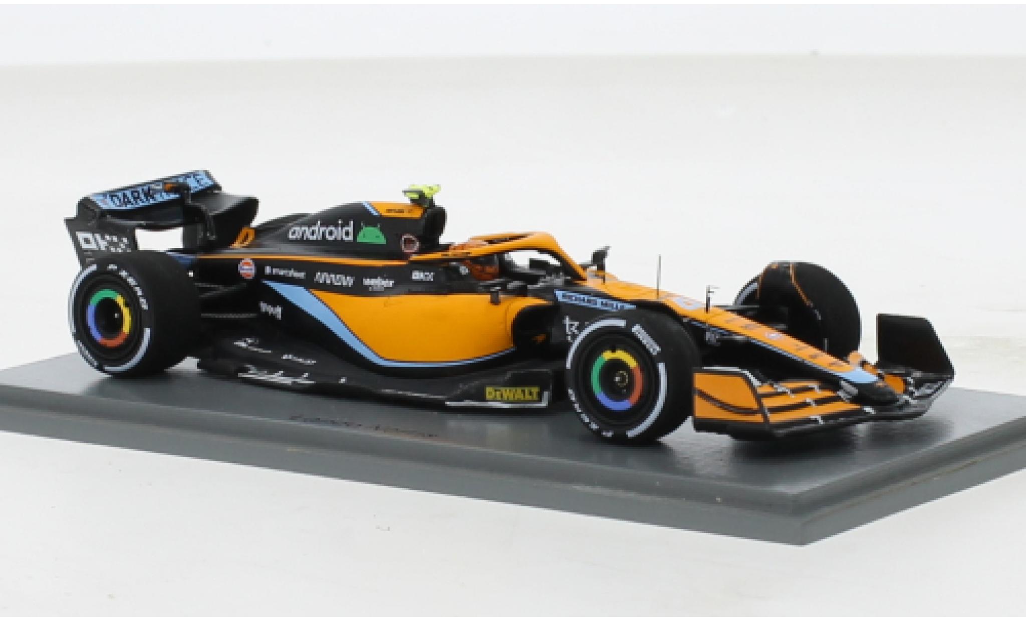 McLaren F1 1/43 Spark MCL36 No.4 Team Formel 1 GP Miami 2022 modelauto