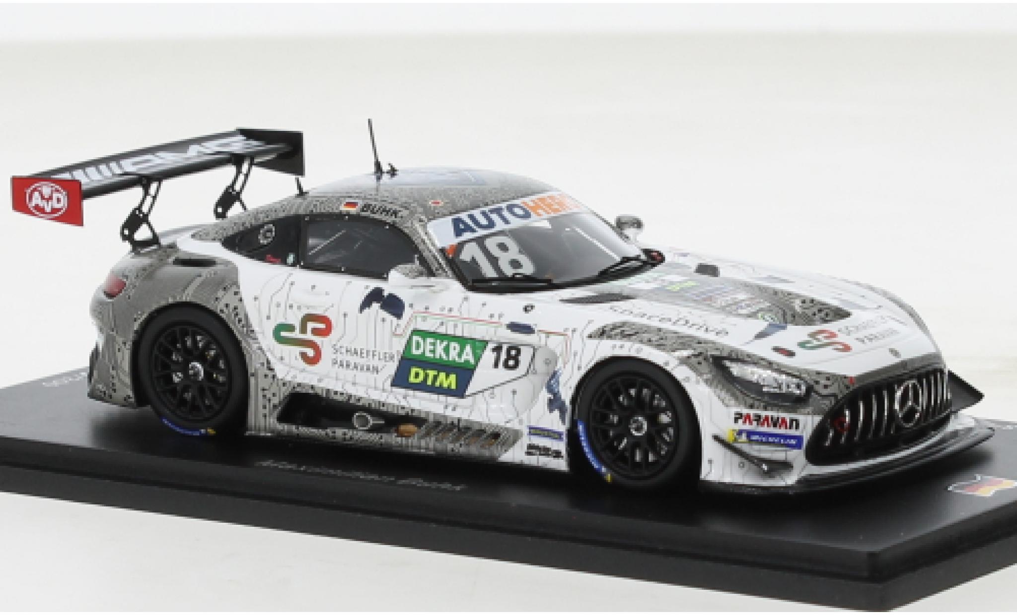 Mercedes AMG GT 1/43 Spark 3 No.18 AMG Team M&uuml;cke DTM 2021 modelauto