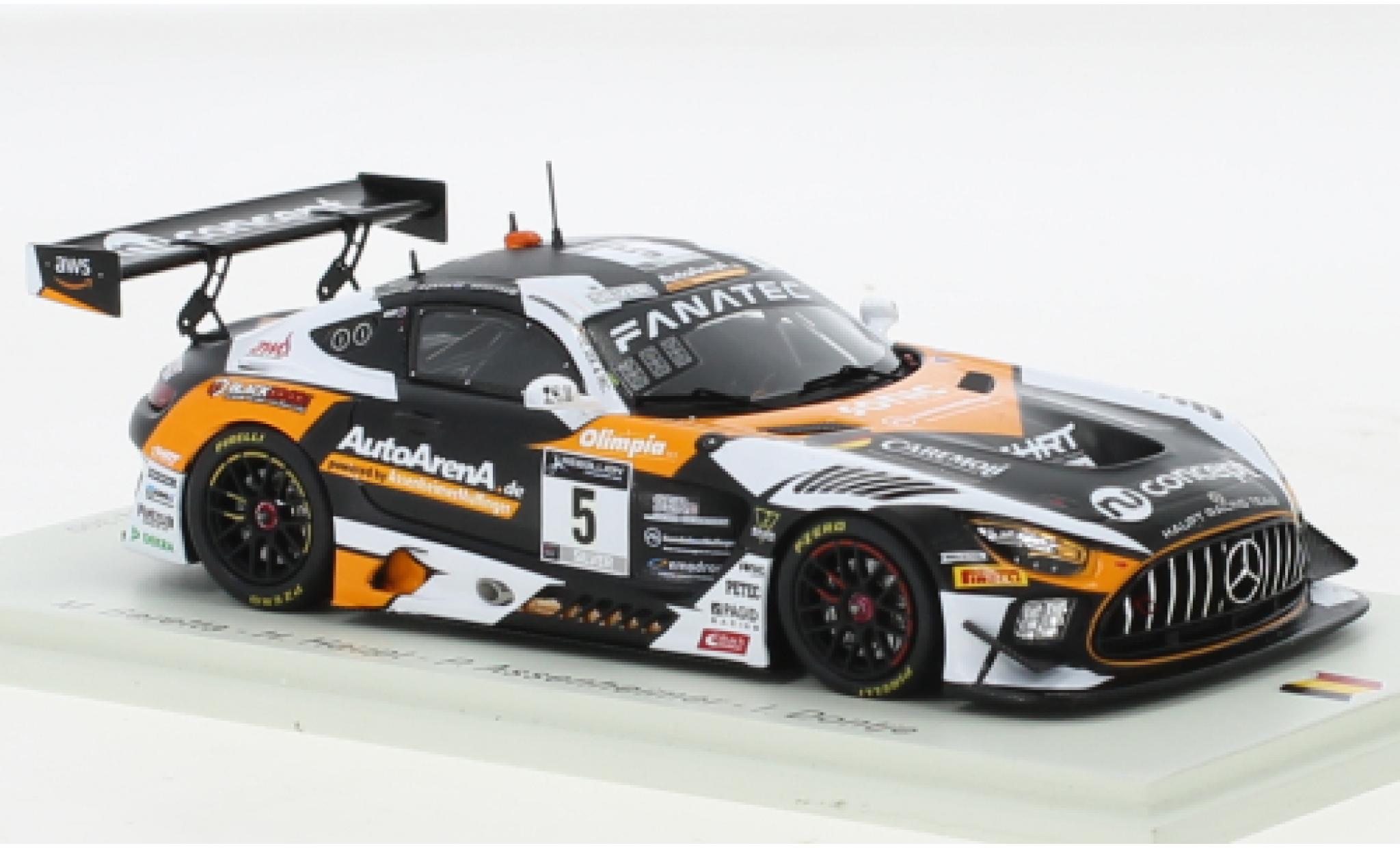 Mercedes AMG GT 1/43 Spark 3 No.5 HRT 24h Spa 2021 modelauto