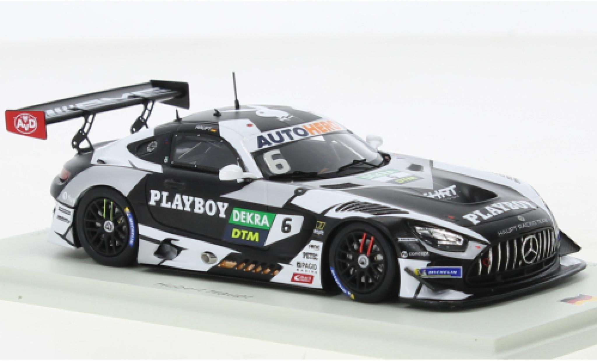 Mercedes AMG GT 1/43 Spark 3 No.6 AMG Team HRT Playboy DTM N&uuml;rburgring 2021 modelauto