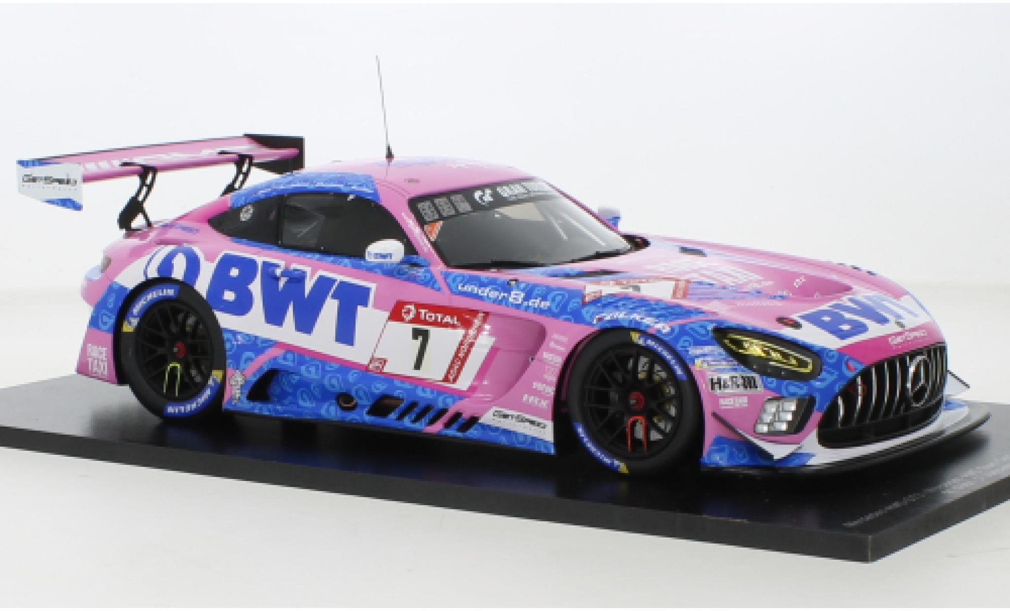 Mercedes AMG GT 1/18 Spark 3 No.7 AMG Team GetSpeed BWT 24h N&uuml;rburgring 2021 modelauto
