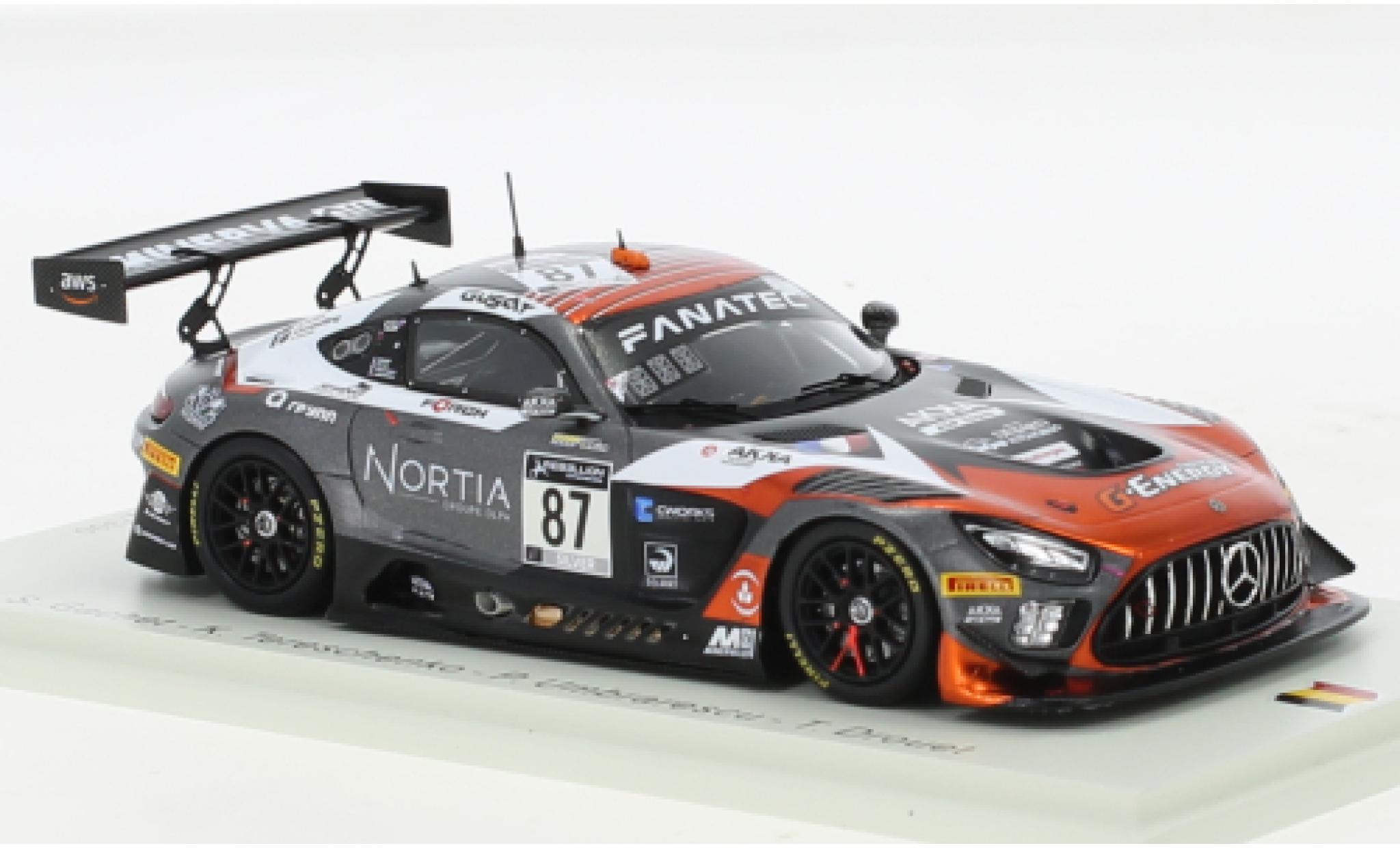 Mercedes AMG GT 1/43 Spark 3 No.87 AKKA ASP 24h Spa 2021 modelauto