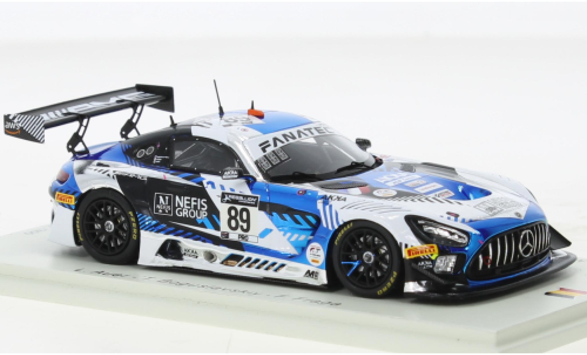 Mercedes AMG GT 1/43 Spark 3 No.89 AKKA ASP 24h Spa 2021 modelauto