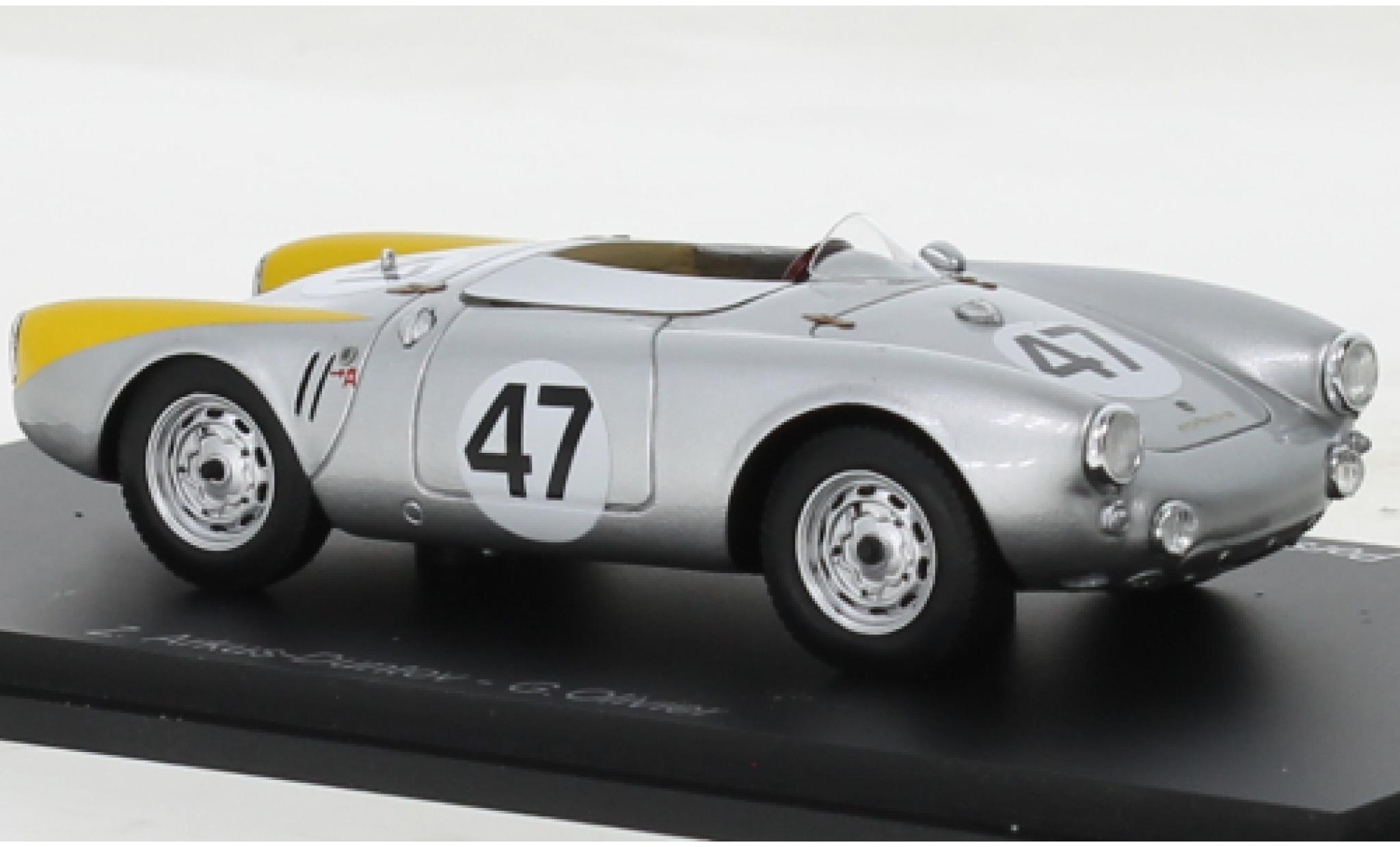 Porsche 550 1/43 Spark No.47 24h Le Mans 1954 modelauto