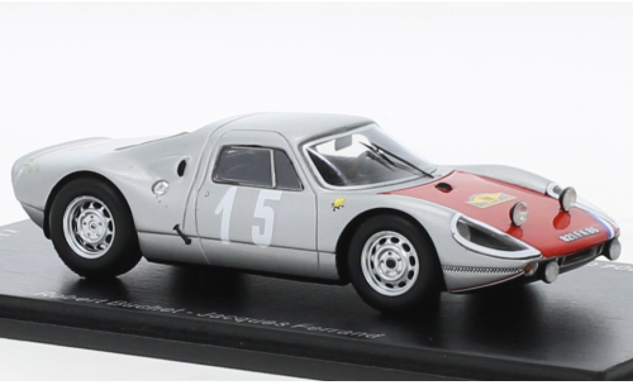 Porsche 904 1/43 Spark GTS No.15 Rallye - Routes du Nord 1966 modelauto