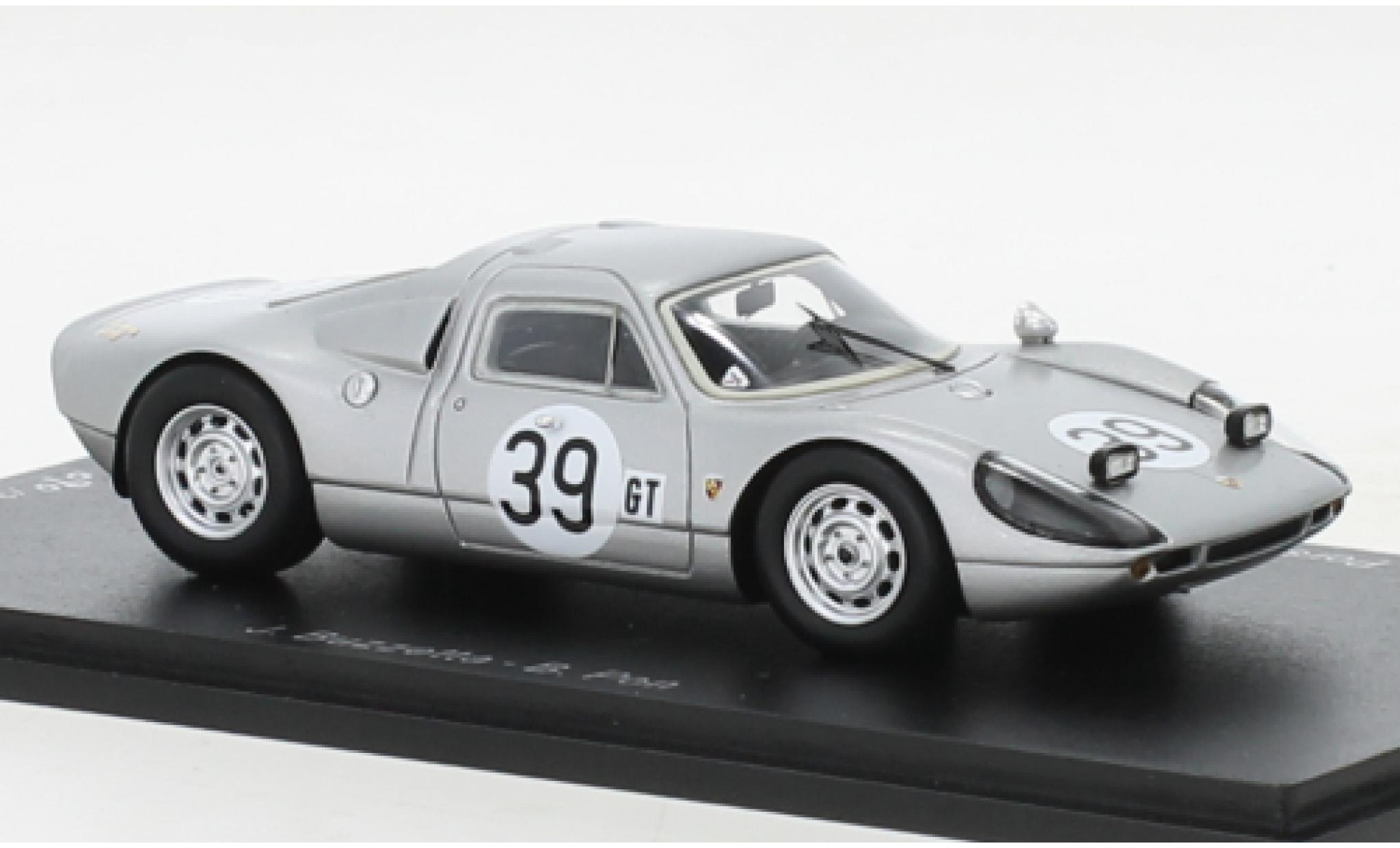 Porsche 904 1965 1/43 Spark GTS No.39 12h Sebring modelauto