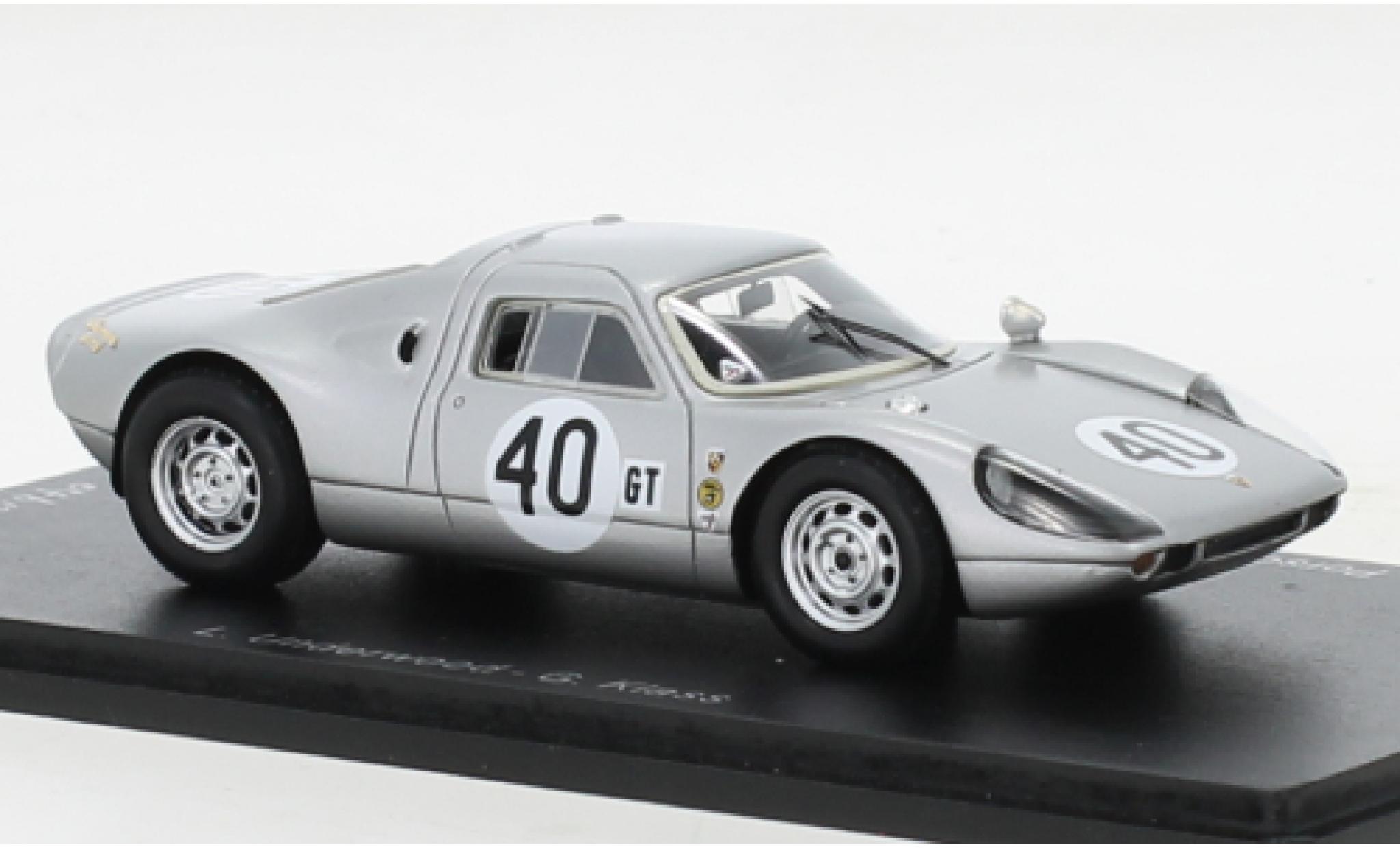 Porsche 904 1965 1/43 Spark GTS No.40 12h Sebring modelauto