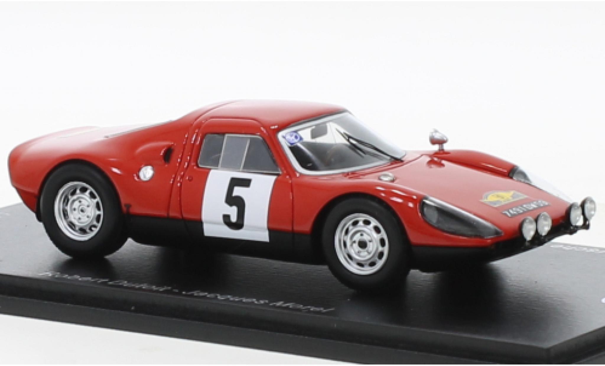 Porsche 904 1/43 Spark GTS No.5 Rallye - Routes du Nord 1967 modelauto