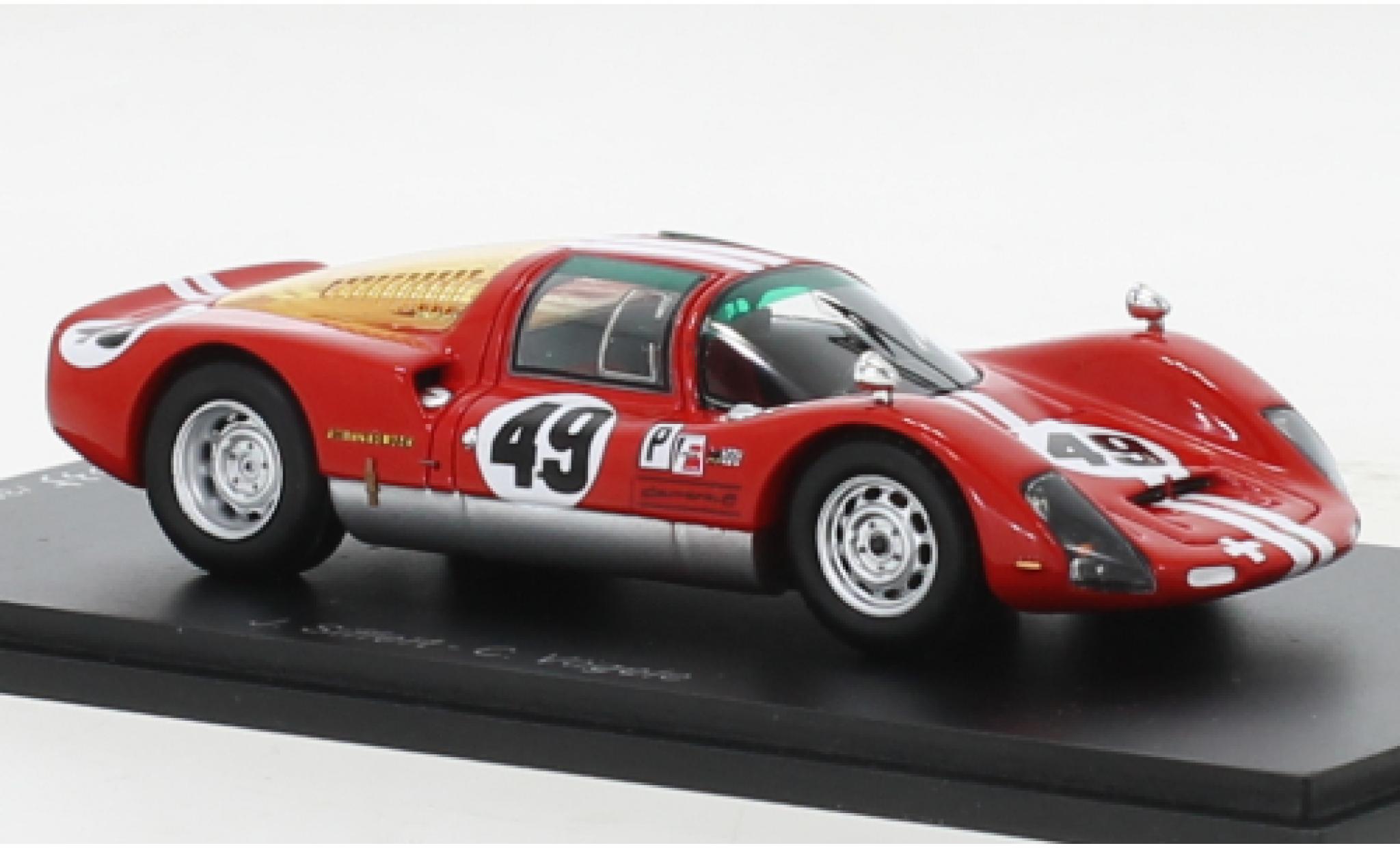 Porsche 906 1/43 Spark No.49 12h Sebring 1966 modelauto