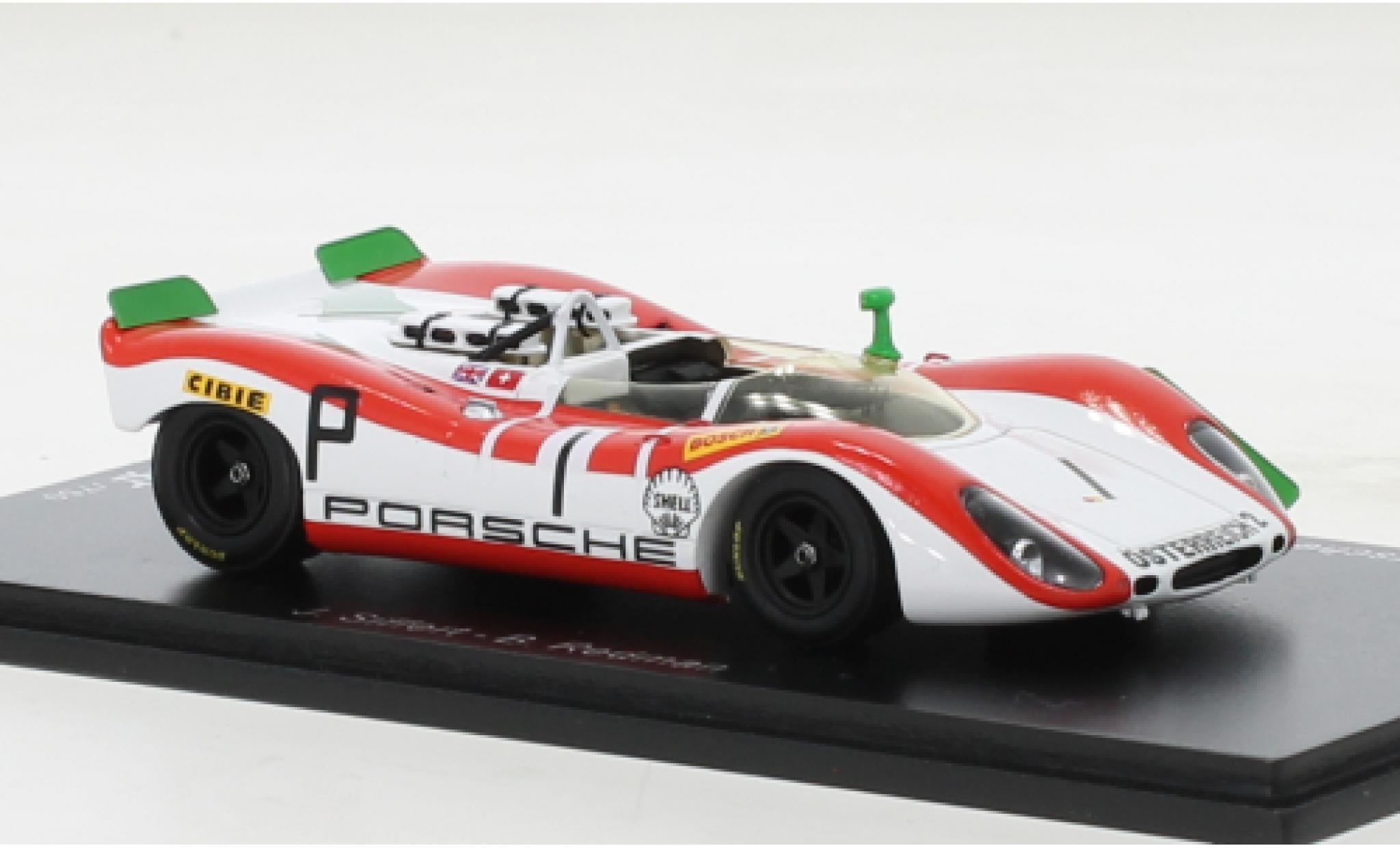 Porsche 908 1969 1/43 Spark -2 RHD No.1 1000 Km N&uuml;rburgring modelauto