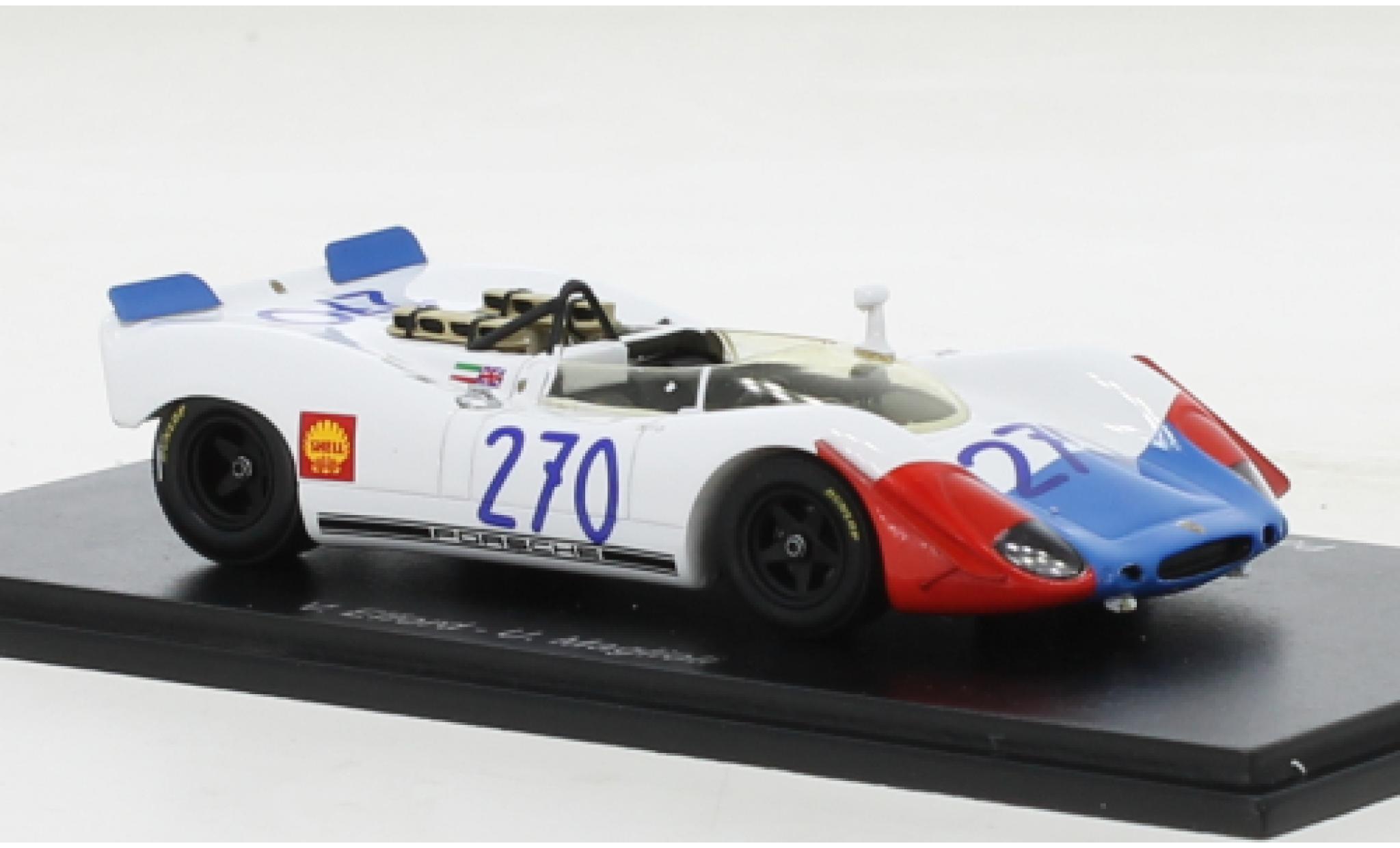 Porsche 908 1969 1/43 Spark -2 RHD No.270 Targa Florio modelauto