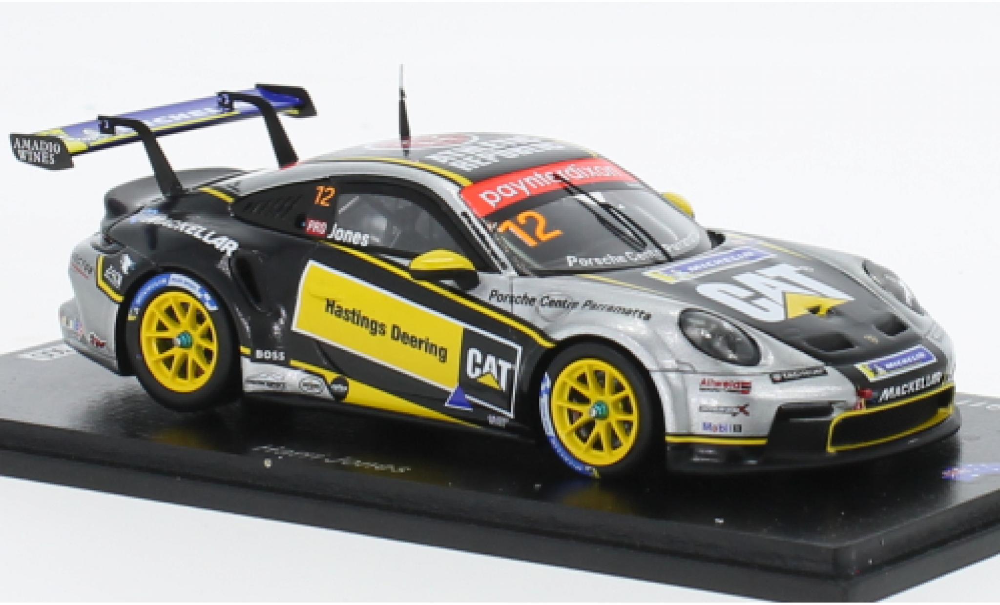 Porsche 991 GT3 Cup 1/43 Spark 911  No.12 CAT Carrera Cup Australia 2022 modelauto