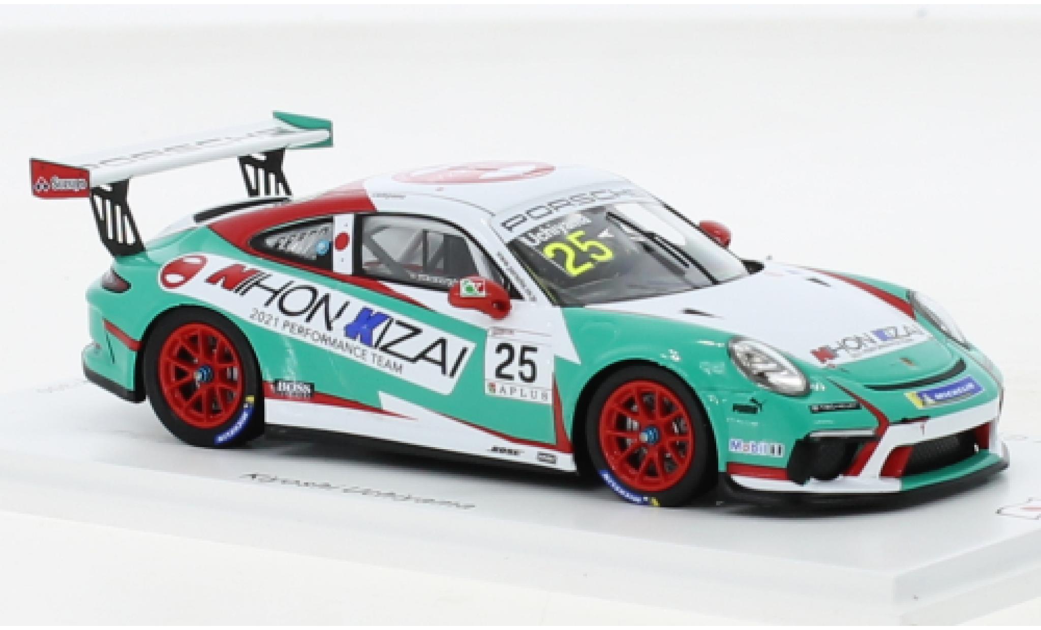 Porsche 991 GT3 Cup 1/43 Spark 911  No.25 Carrera Cup Japan 2021 modelauto